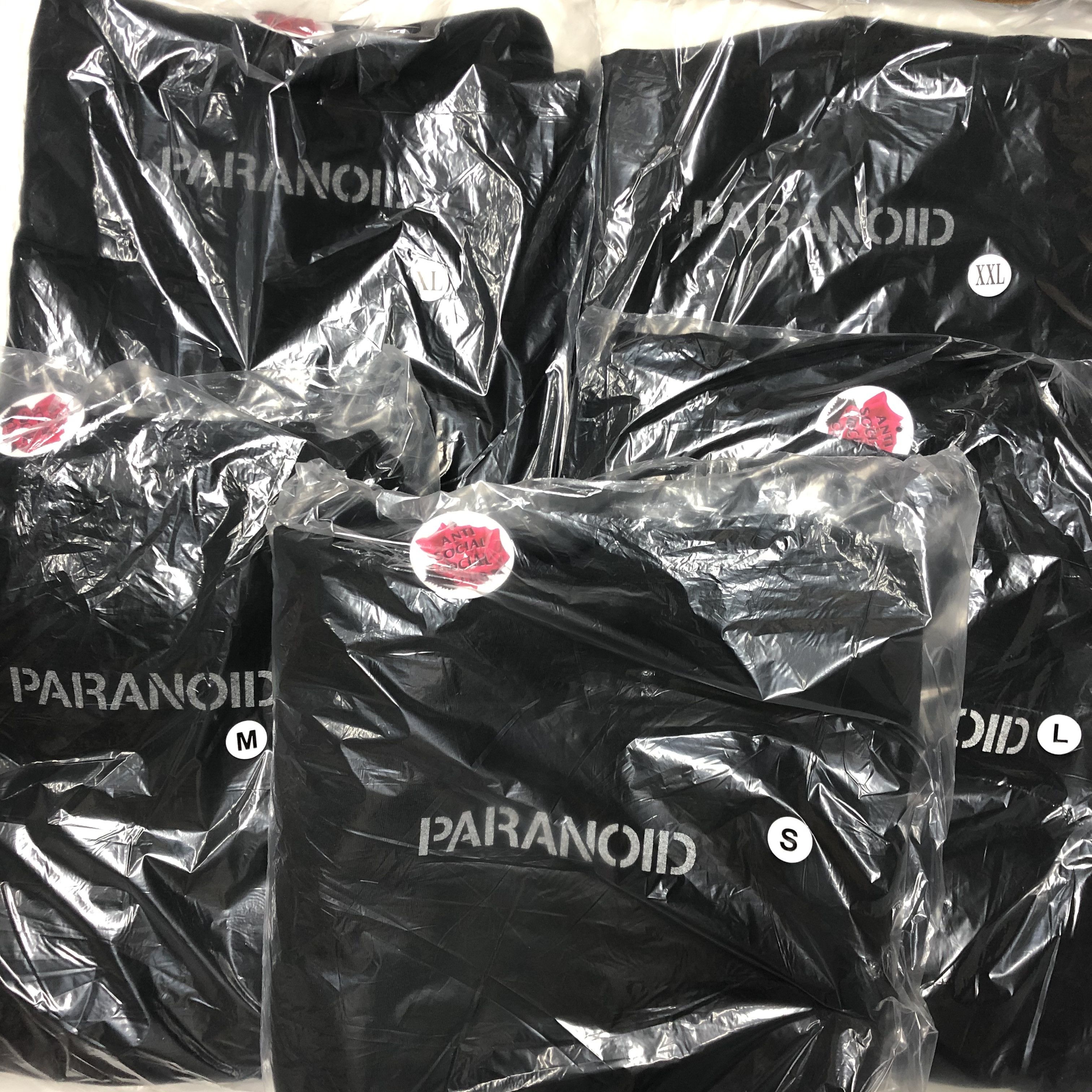 Anti Social Social Club × Undefeated DS ASSC X UNDFTD 3M Reflective Paranoid Black Hoodie FTP FOG Size US XXL / EU 58 / 5 - 8 Thumbnail