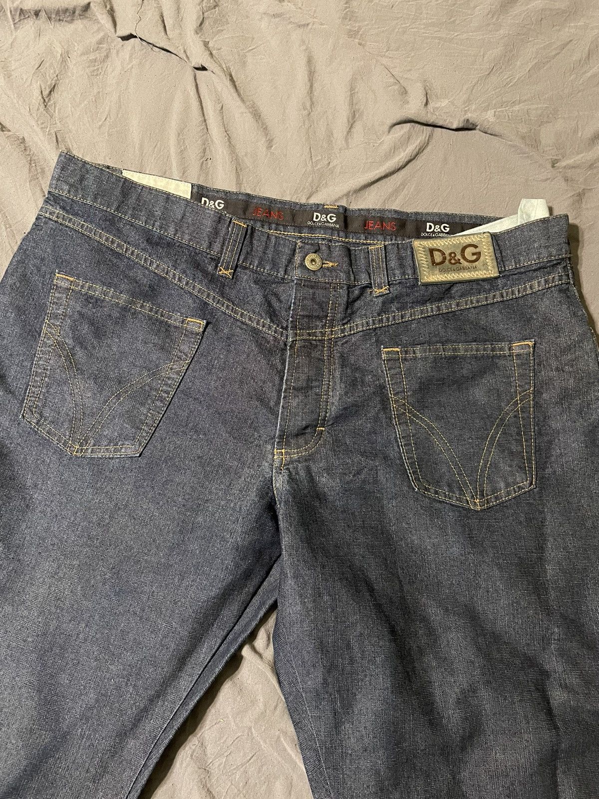 Dolce & Gabbana Runway Backwards Men’s high quality Jeans