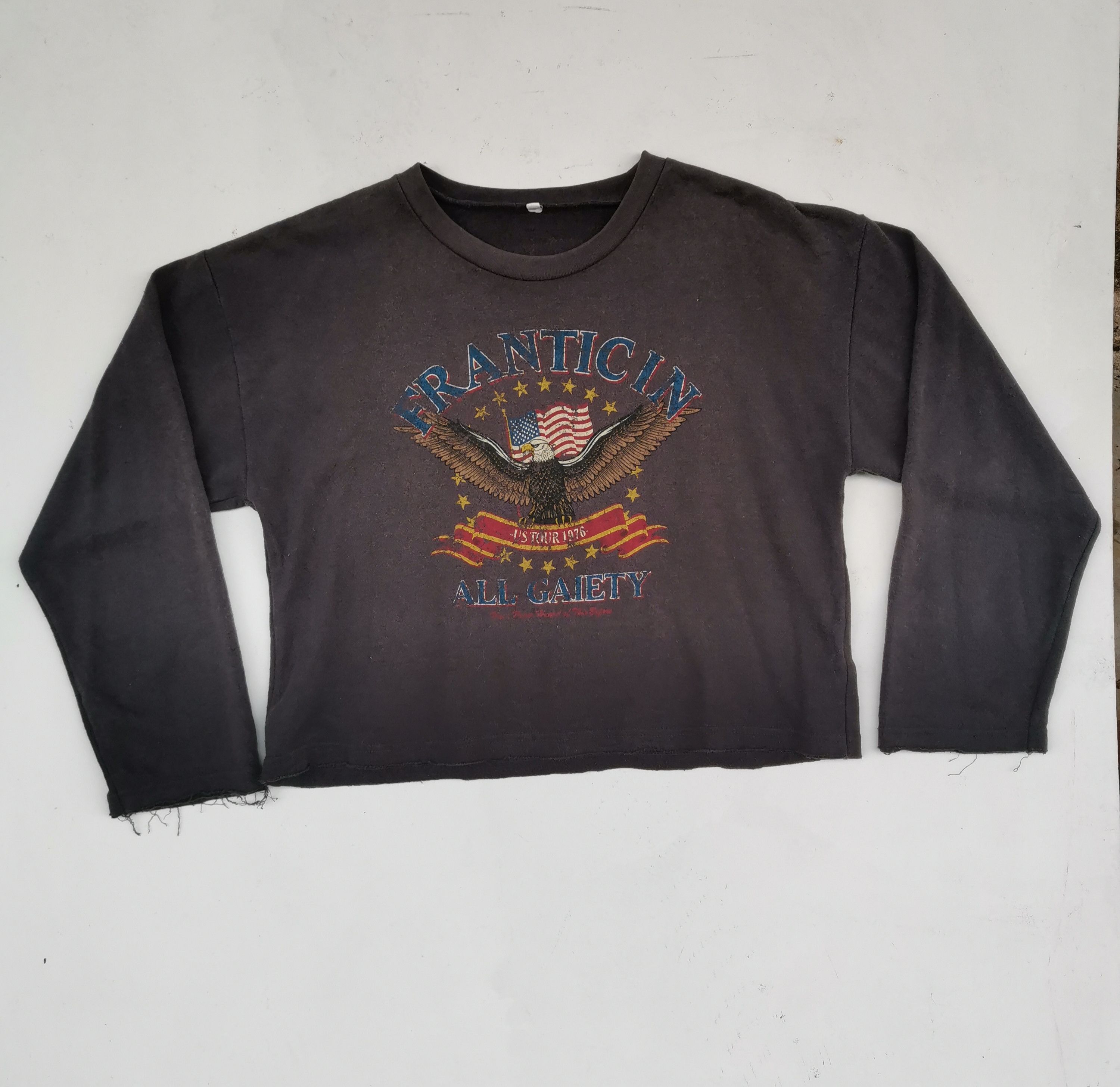 Japanese Brand Vintage Franticin All Gaiety US Tour 1976 T-shirt Size US M / EU 48-50 / 2 - 1 Thumbnail