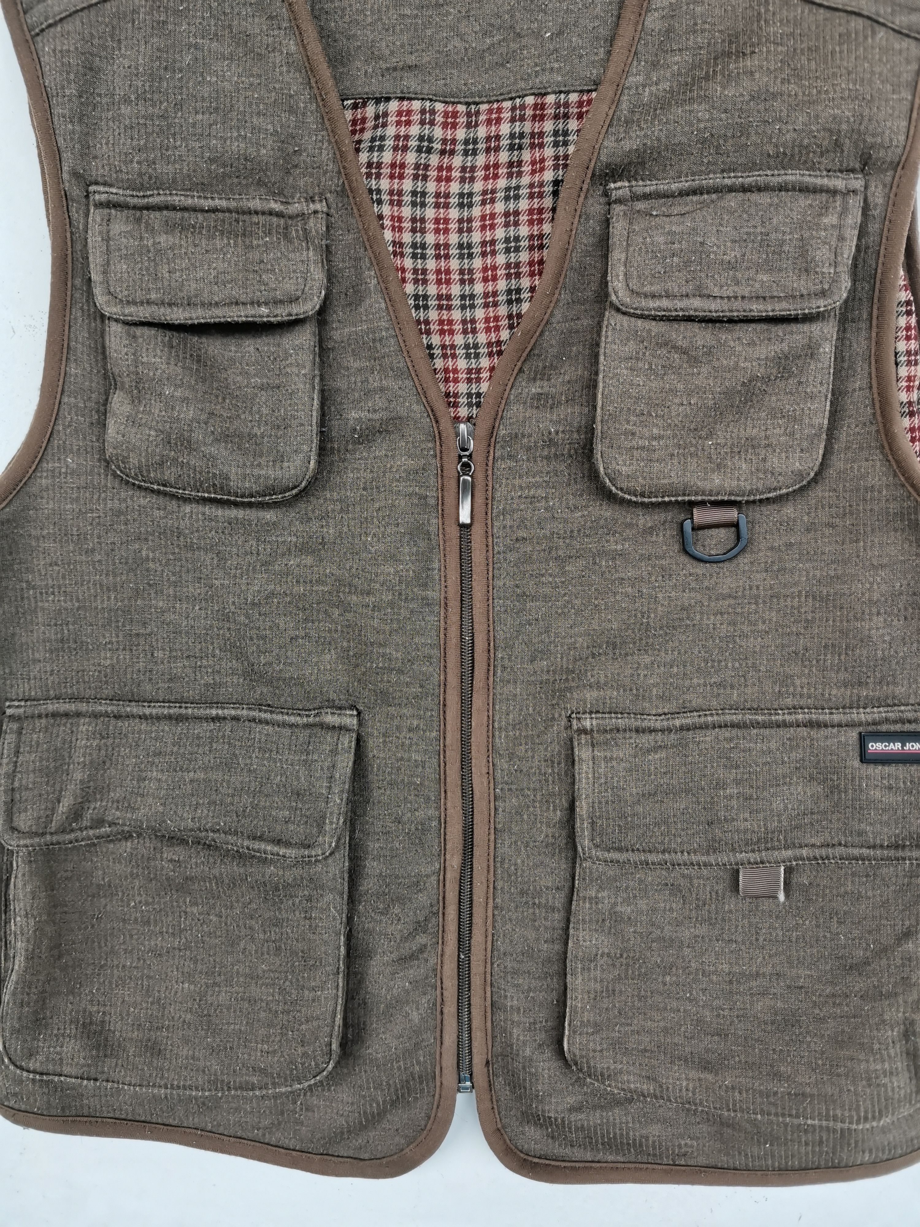 Japanese Brand Vintage Oscar Jones Four Pocket Vest Size US M / EU 48-50 / 2 - 5 Thumbnail
