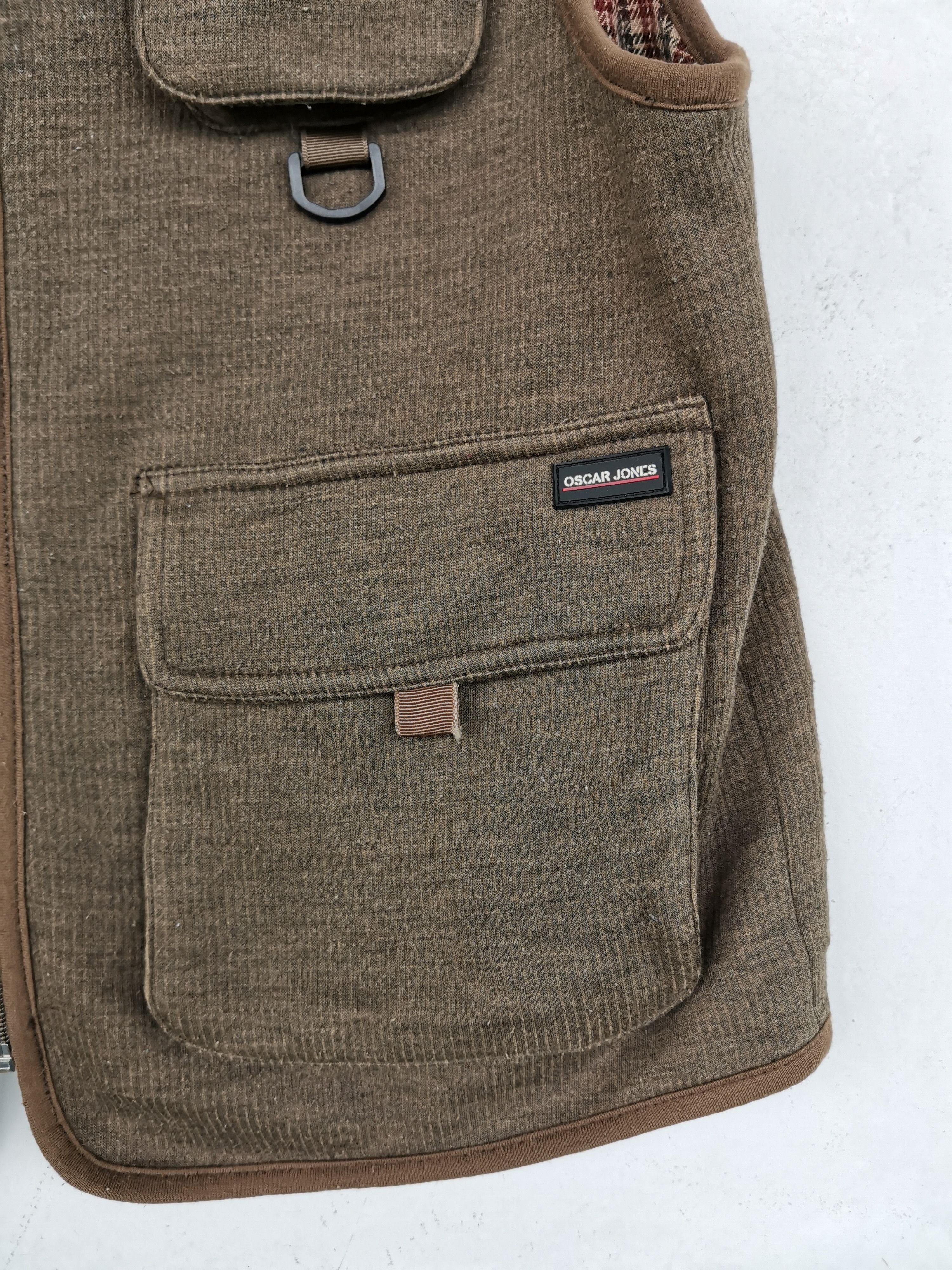 Japanese Brand Vintage Oscar Jones Four Pocket Vest Size US M / EU 48-50 / 2 - 7 Thumbnail