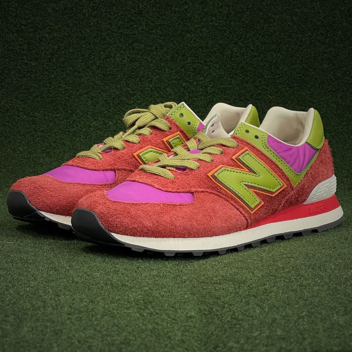 New Balance × Stray Rats Stray Rats x New Balance 574 Red | Grailed