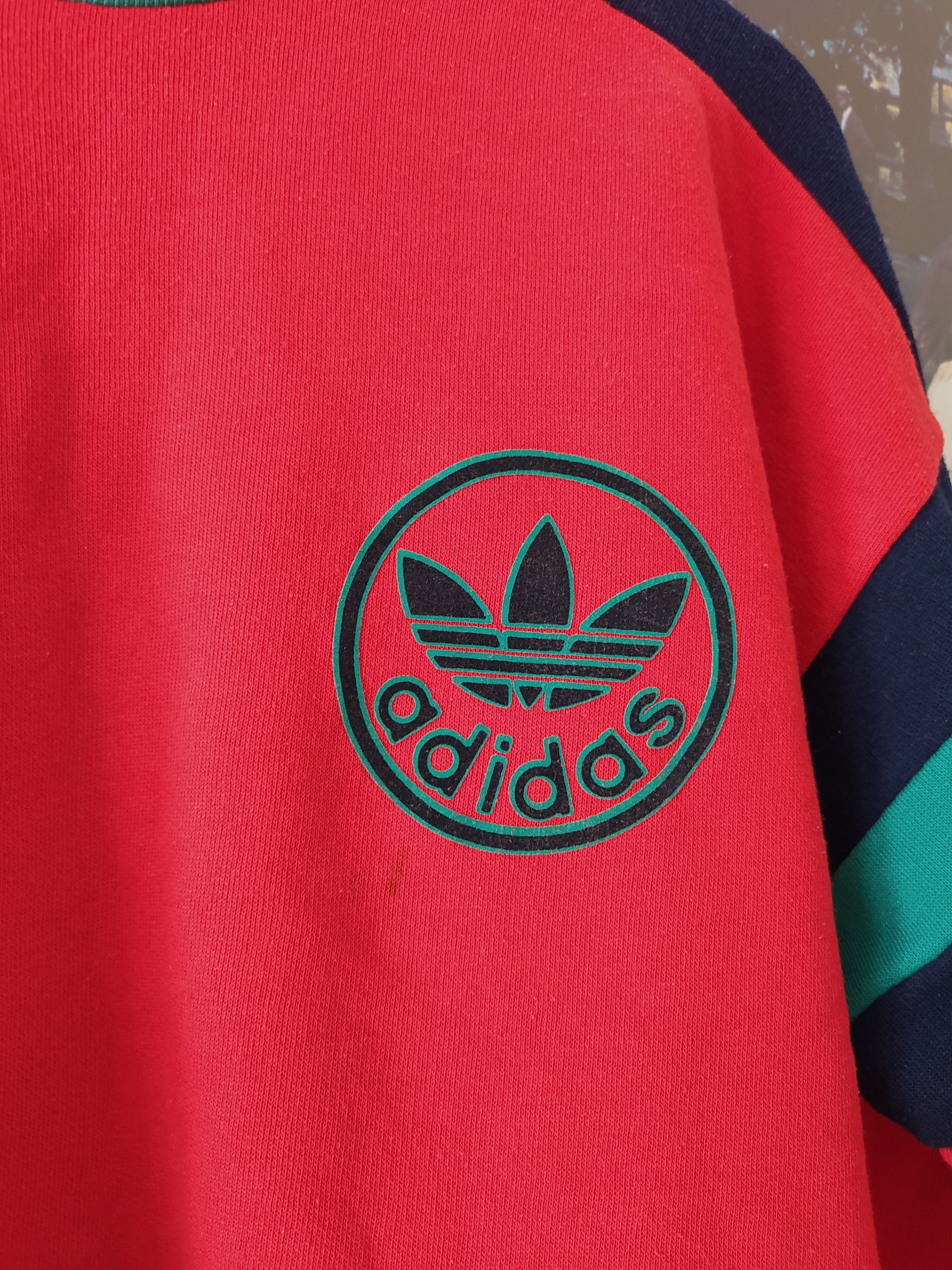 Adidas Vintage adidas crewneck made in Hungary Size US S / EU 44-46 / 1 - 2 Thumbnail