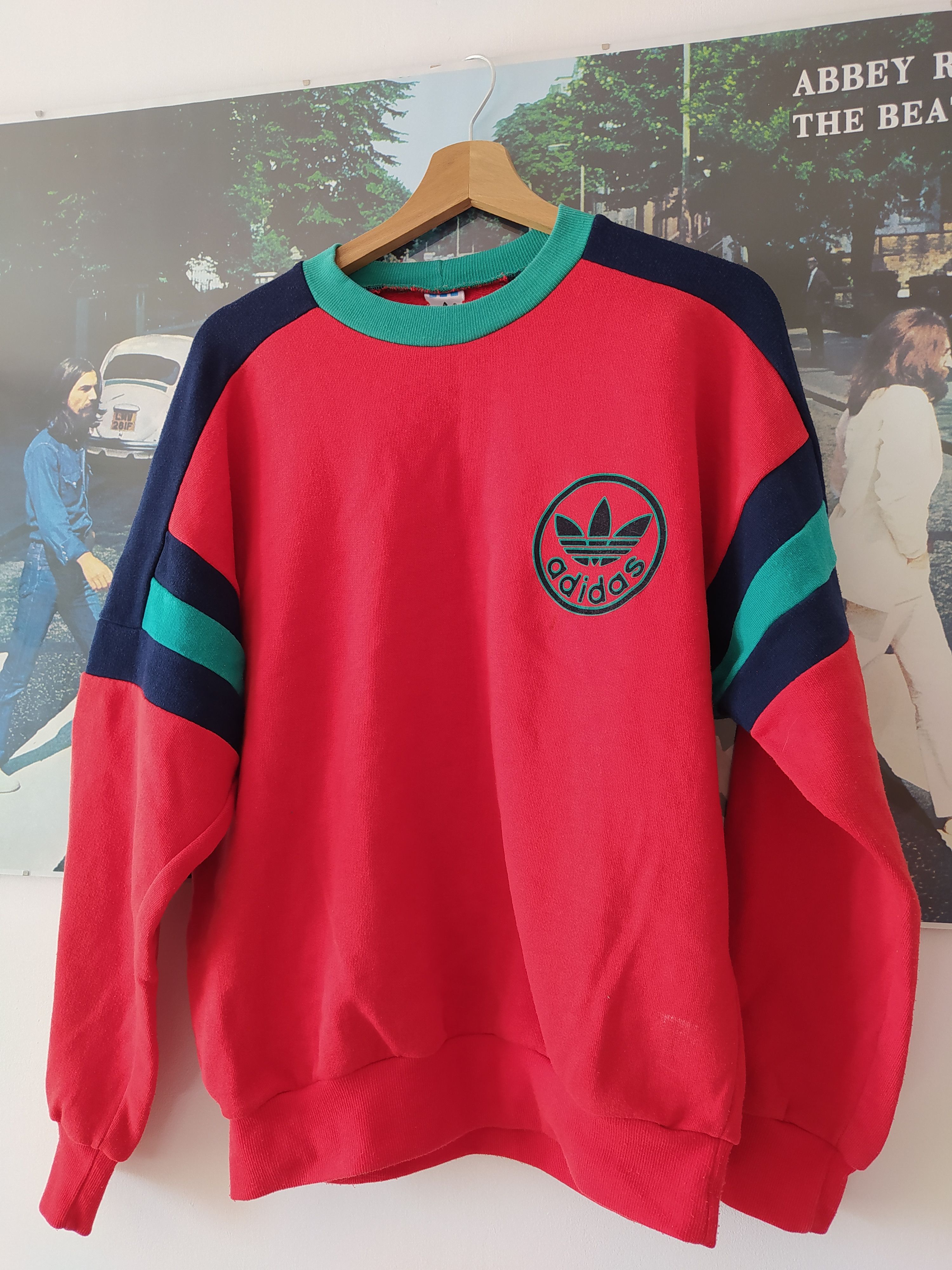Adidas Vintage adidas crewneck made in Hungary Size US S / EU 44-46 / 1 - 1 Thumbnail