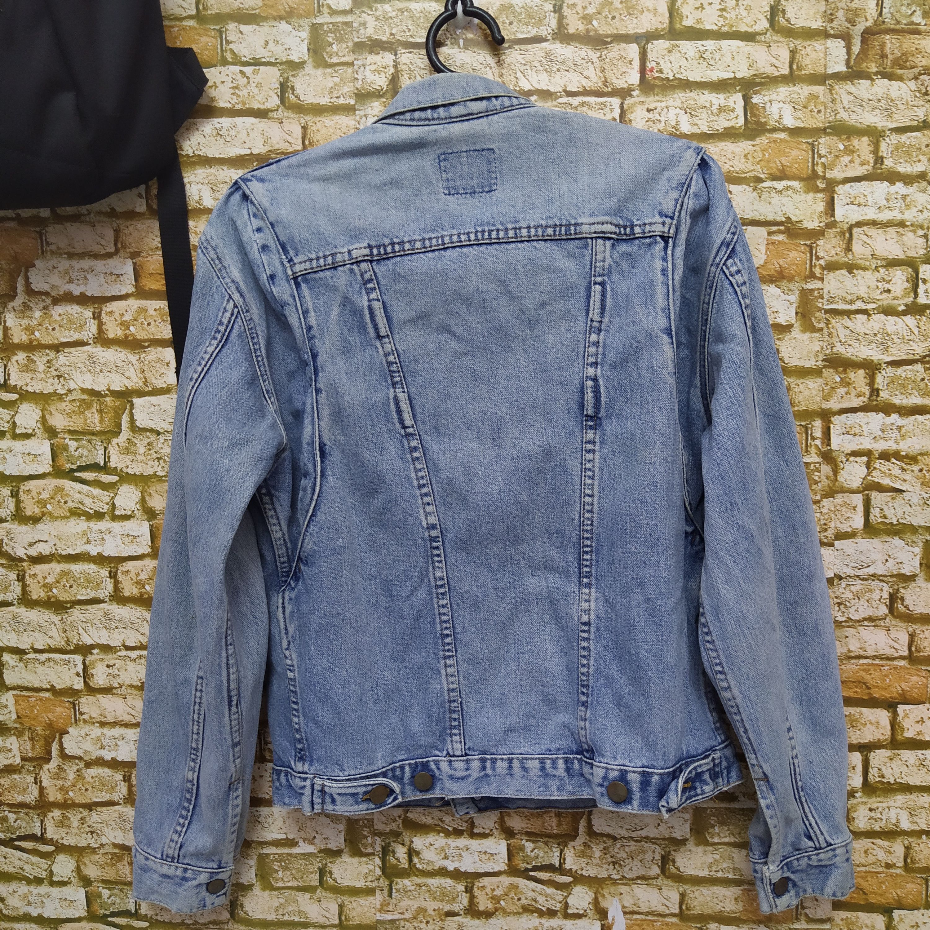 Vintage VTG WRANGLER DOUBLE POCKET DENIM JACKET (B975) Size US M / EU 48-50 / 2 - 6 Thumbnail