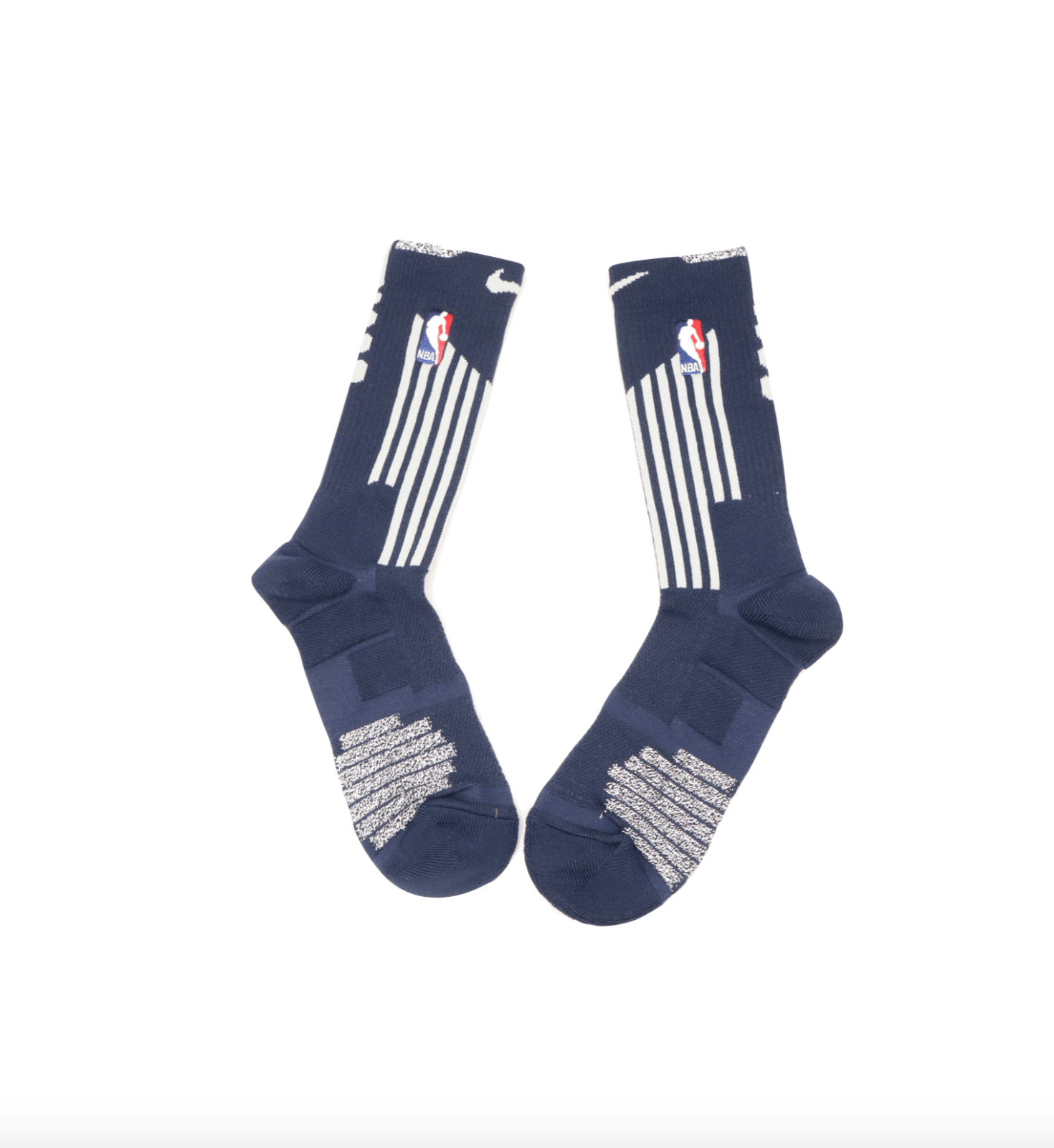 Nike New Nike NBA Team Issued Detroit Pistons Crew Socks Navy Size ONE SIZE - 6 Thumbnail