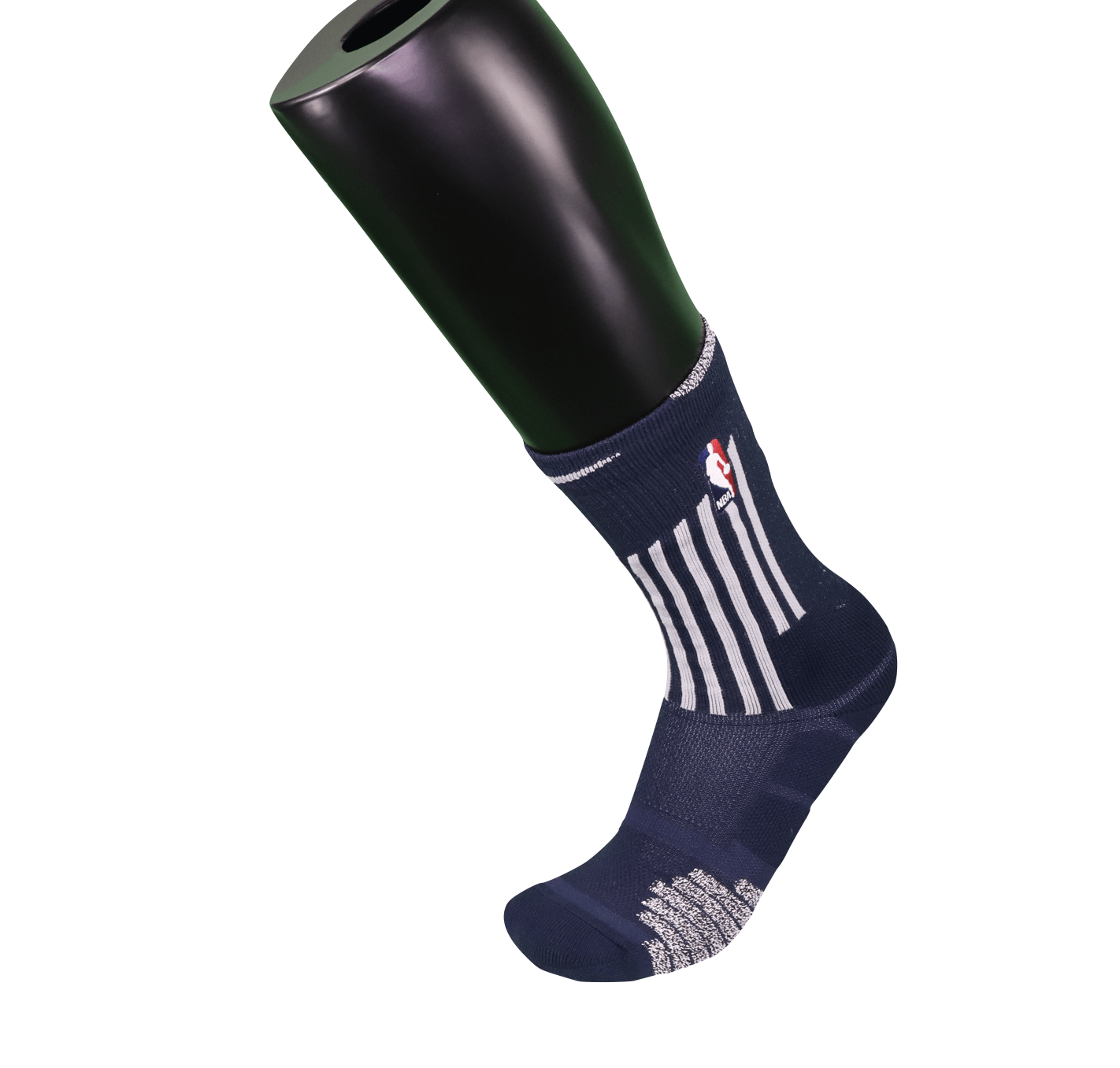 Nike New Nike NBA Team Issued Detroit Pistons Crew Socks Navy Size ONE SIZE - 2 Thumbnail