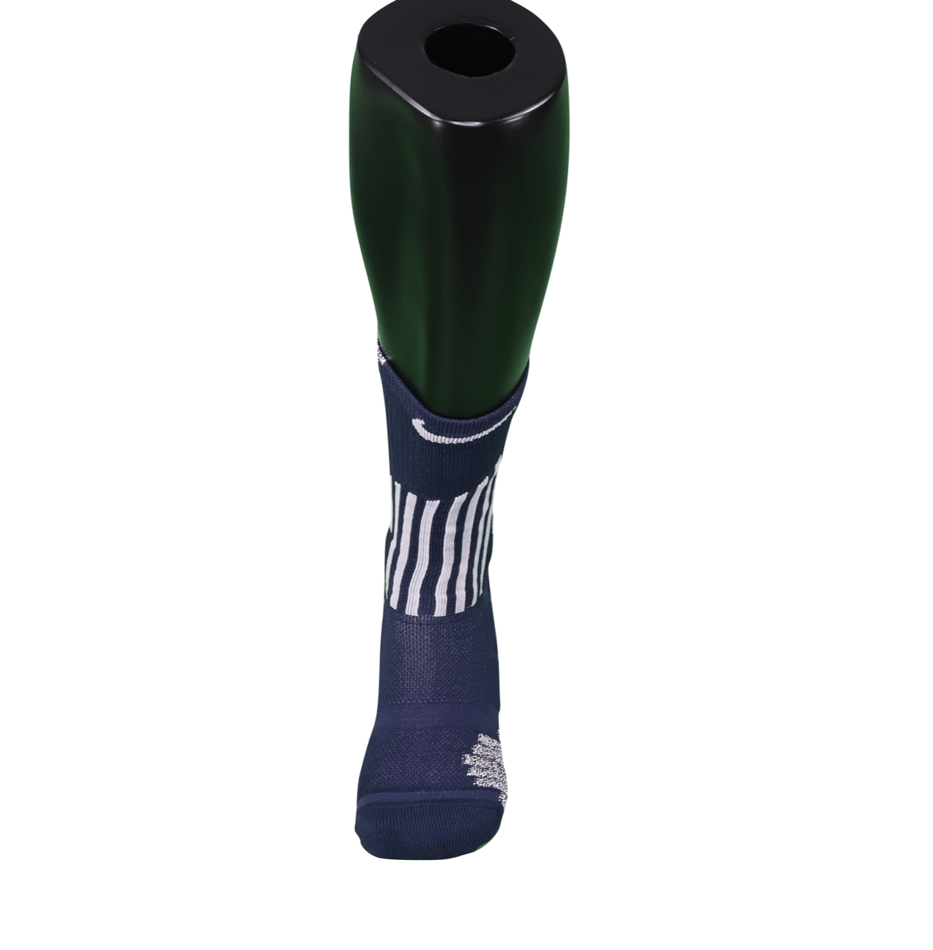 Nike New Nike NBA Team Issued Detroit Pistons Crew Socks Navy Size ONE SIZE - 4 Thumbnail