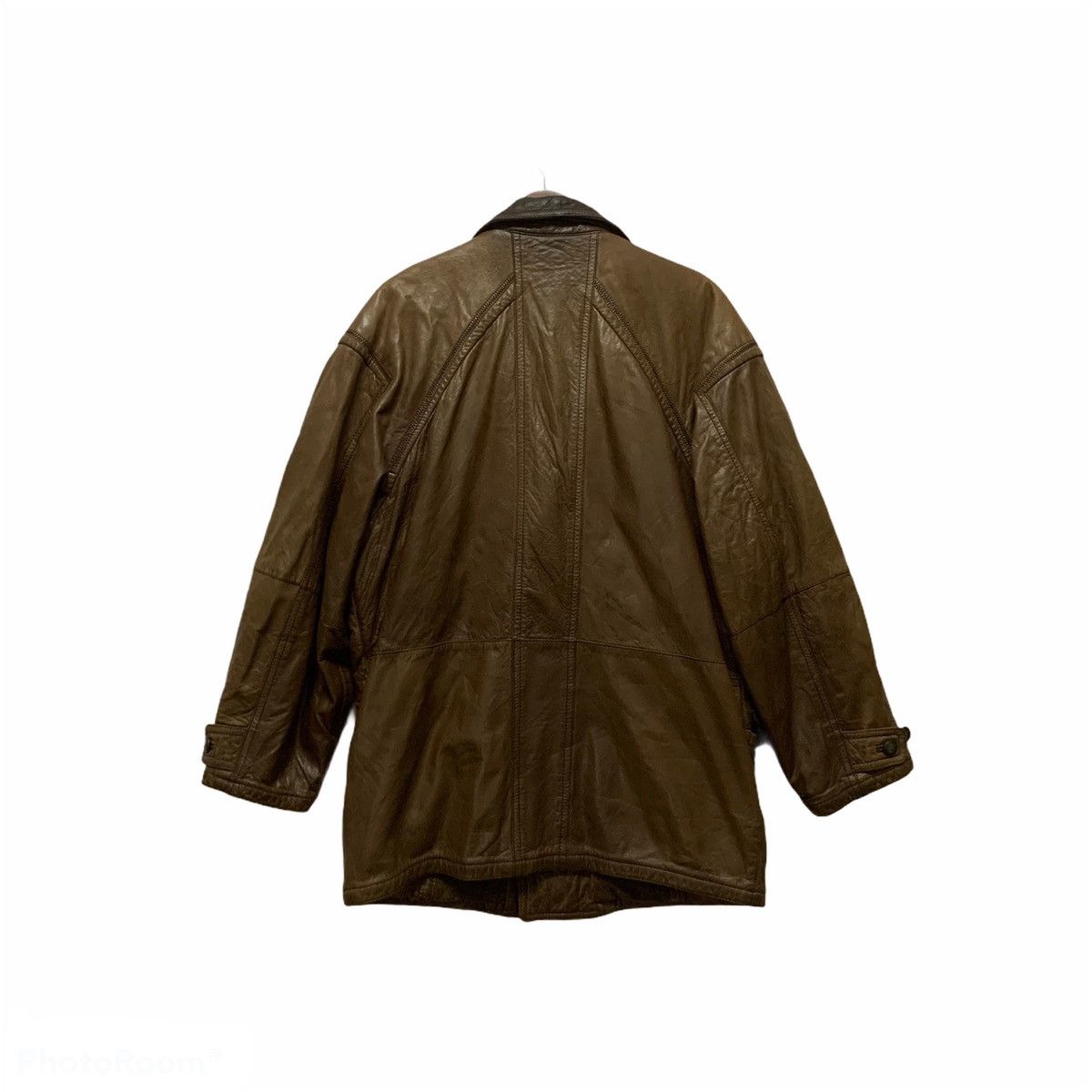 Genuine Leather × Gimo's BESTOFFER🔥80s Vintage Gimo’s Luxury Limited Leather Jacket Size US L / EU 52-54 / 3 - 2 Thumbnail