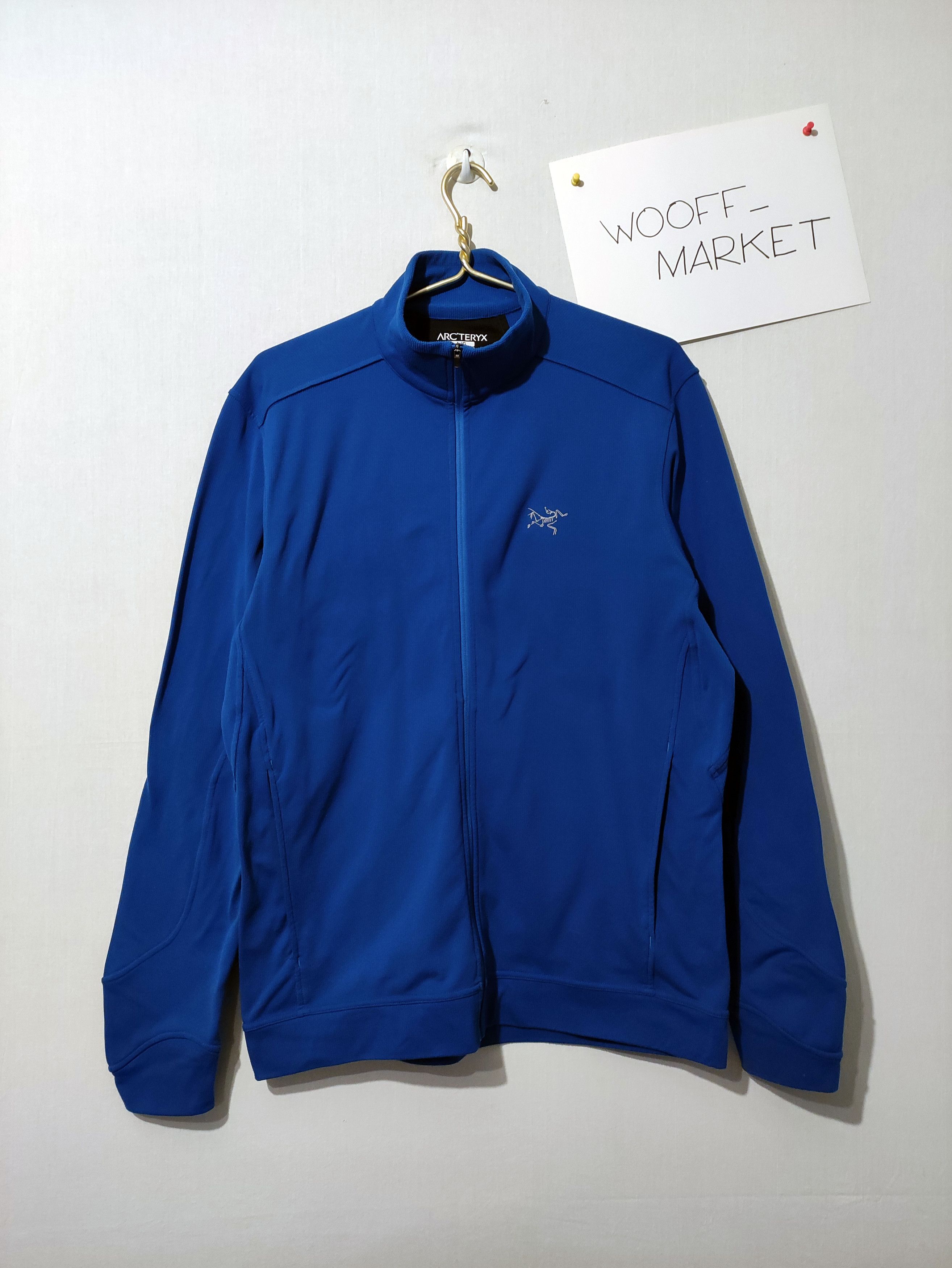 Arcteryx Stradium Jacket fleece mini reflective logo size L