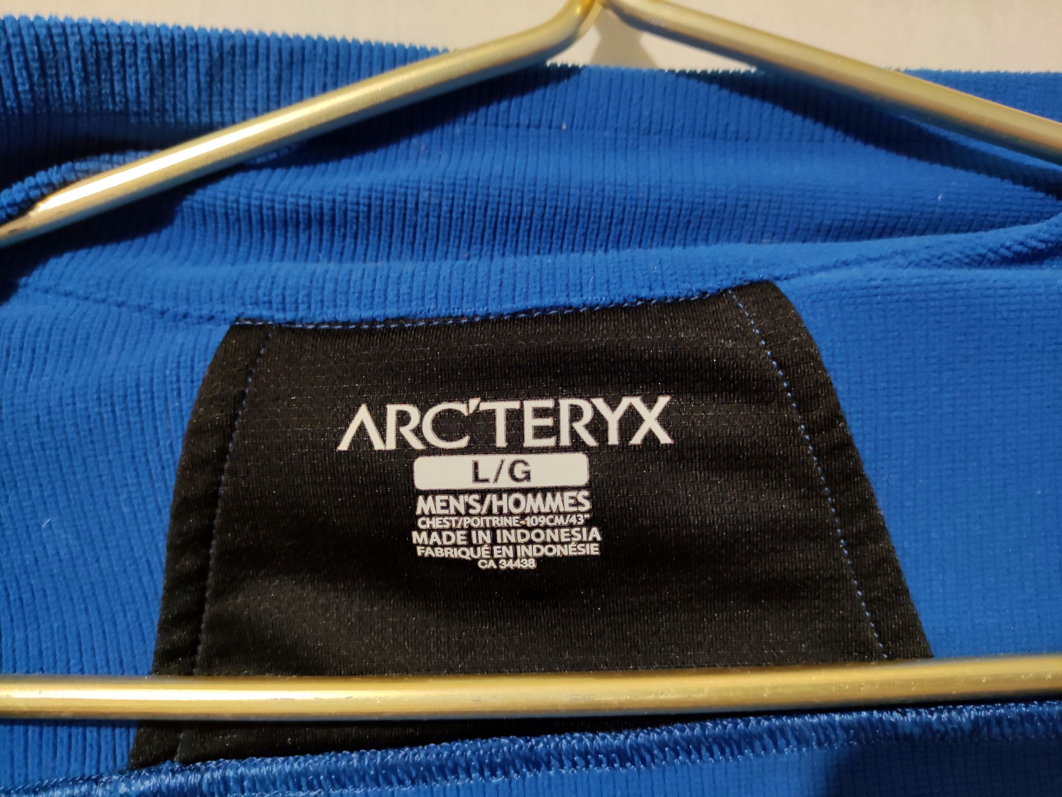 Arc'teryx Arcteryx Stradium Jacket fleece mini reflective logo size L Size US L / EU 52-54 / 3 - 10 Thumbnail