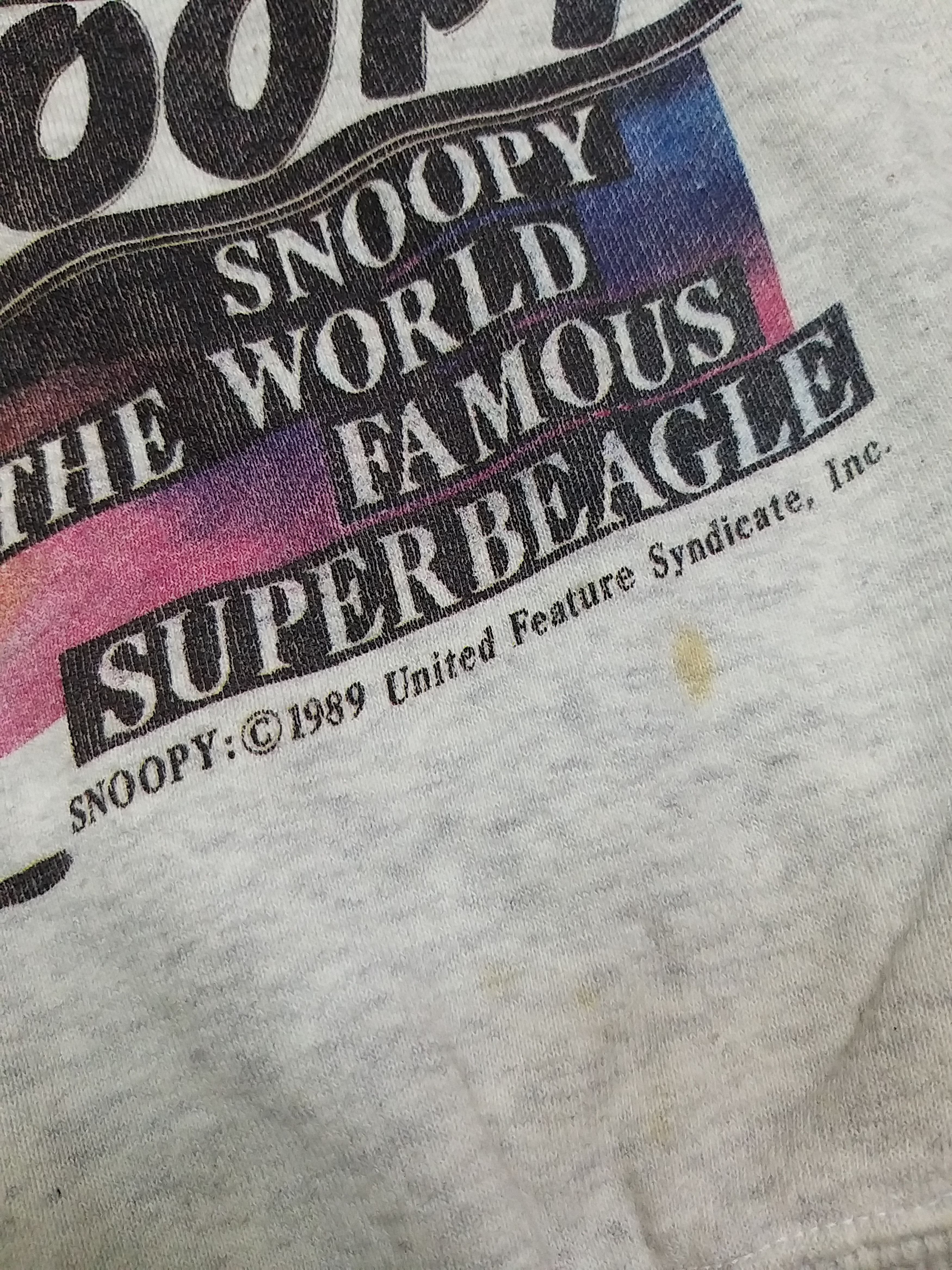 Vintage VINTAGE 80'S SNOOPY BASKETBALL 1989 PULLOVER SWEATSHIRT Size US S / EU 44-46 / 1 - 4 Thumbnail