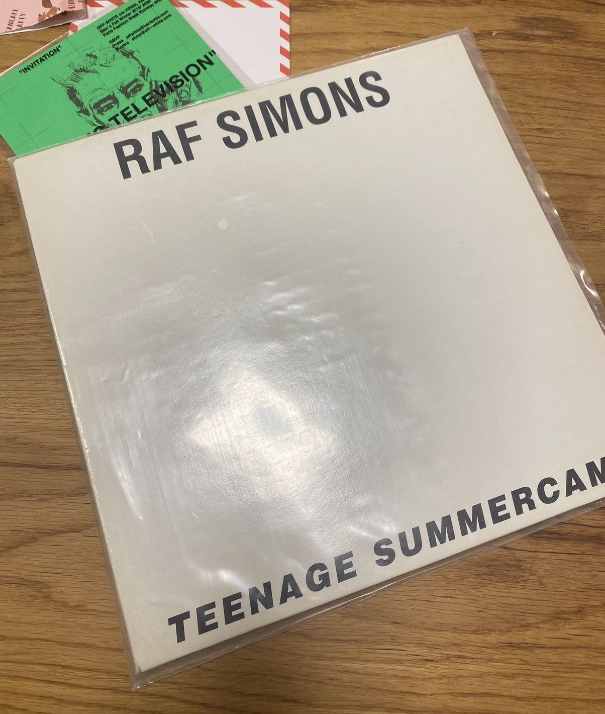 RAFSIMONS カタログ TEENAGE SUMMER CAMP 1997（ARCHIVE | Raf
