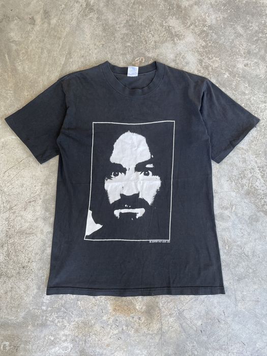 Vintage 1991 Charles Manson 'Fetal Alcohol Syndrome' Tee | Grailed