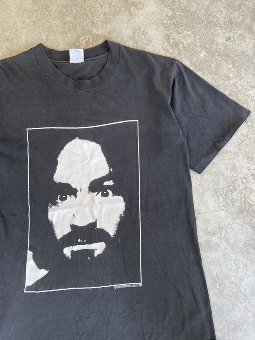 Vintage 1991 Charles Manson 'Fetal Alcohol Syndrome' Tee | Grailed