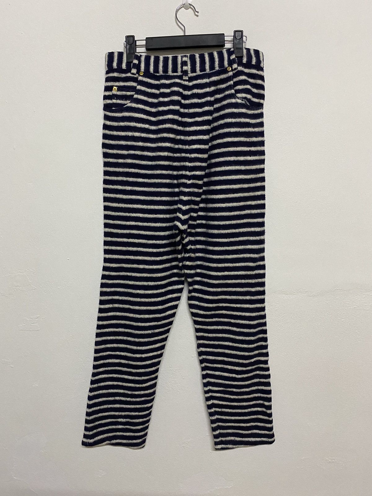 Issey Miyake × Japanese Brand × mercibeaucoup Fire!!! Issey Miyake Mercibeaucoup Jeans Horizontal Stripes Size US 30 / EU 46 - 10 Thumbnail