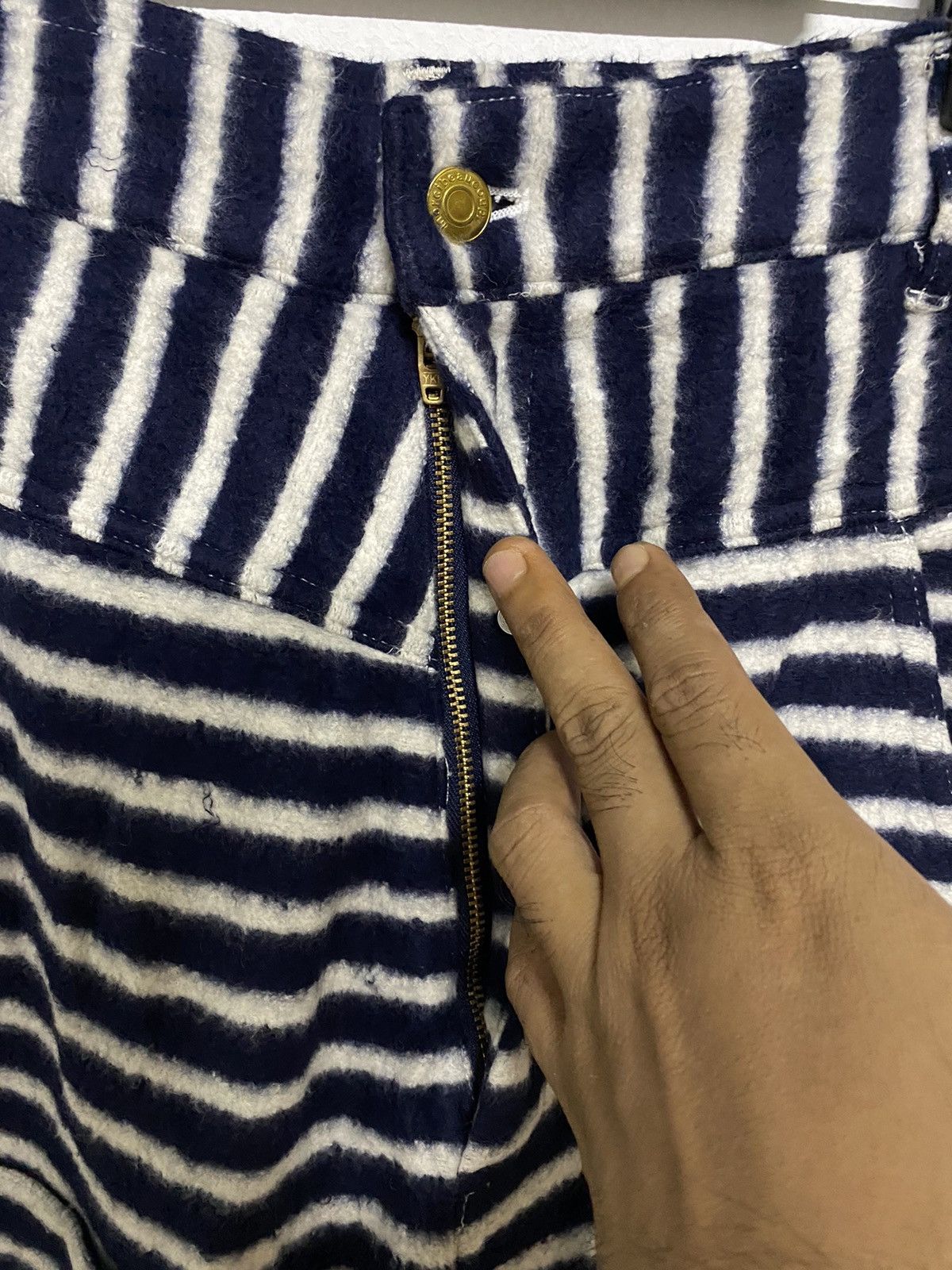 Issey Miyake × Japanese Brand × mercibeaucoup Fire!!! Issey Miyake Mercibeaucoup Jeans Horizontal Stripes Size US 30 / EU 46 - 8 Thumbnail