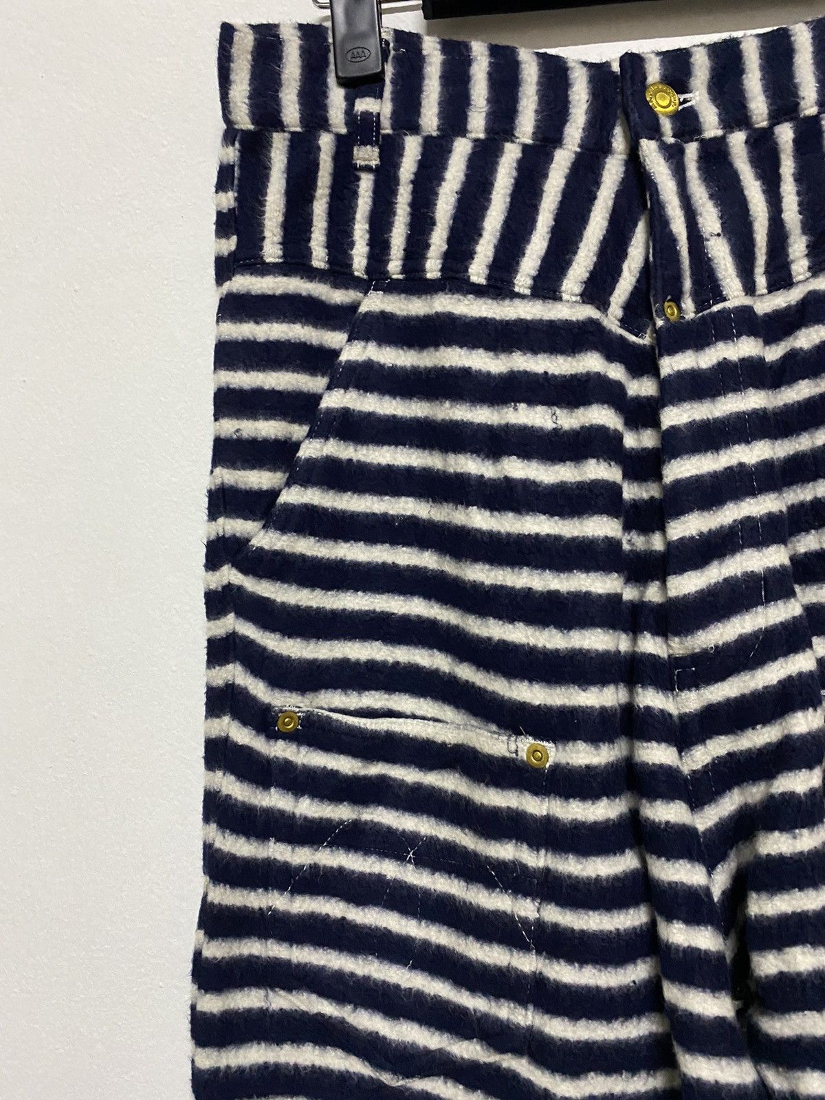 Issey Miyake × Japanese Brand × mercibeaucoup Fire!!! Issey Miyake Mercibeaucoup Jeans Horizontal Stripes Size US 30 / EU 46 - 4 Thumbnail