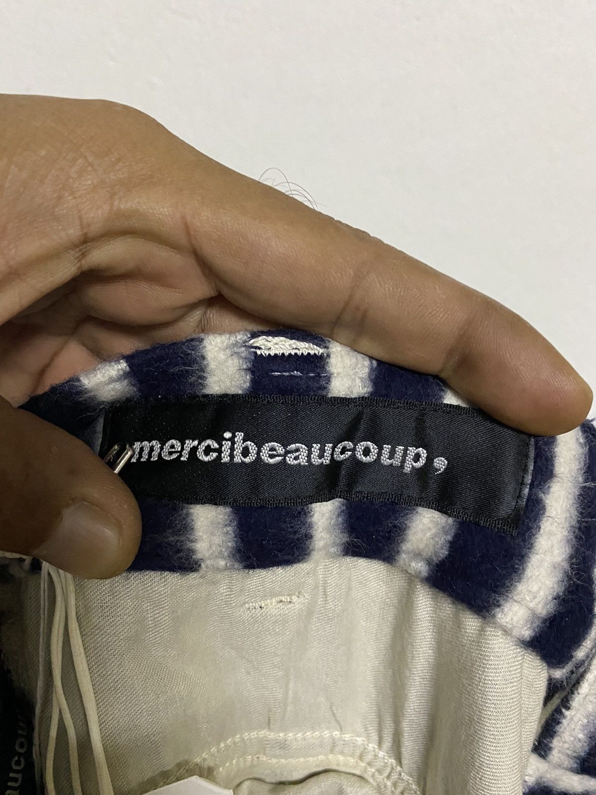 Issey Miyake × Japanese Brand × mercibeaucoup Fire!!! Issey Miyake Mercibeaucoup Jeans Horizontal Stripes Size US 30 / EU 46 - 15 Thumbnail