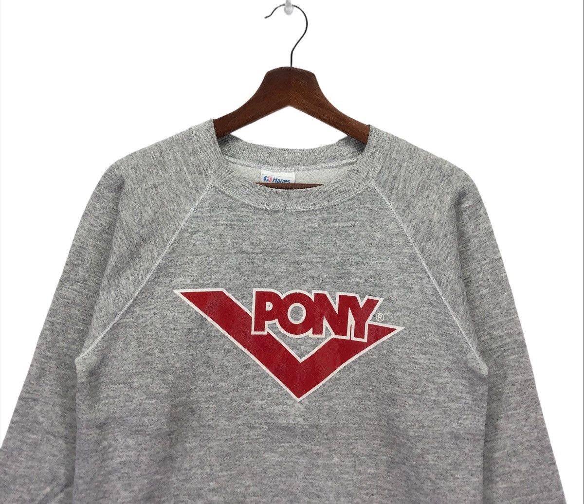 Designer × PONY Vintage 80s Pony Sneaker Streetwear Crewneck Size US M / EU 48-50 / 2 - 4 Thumbnail