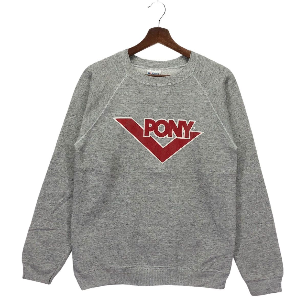 Designer × PONY Vintage 80s Pony Sneaker Streetwear Crewneck Size US M / EU 48-50 / 2 - 1 Thumbnail