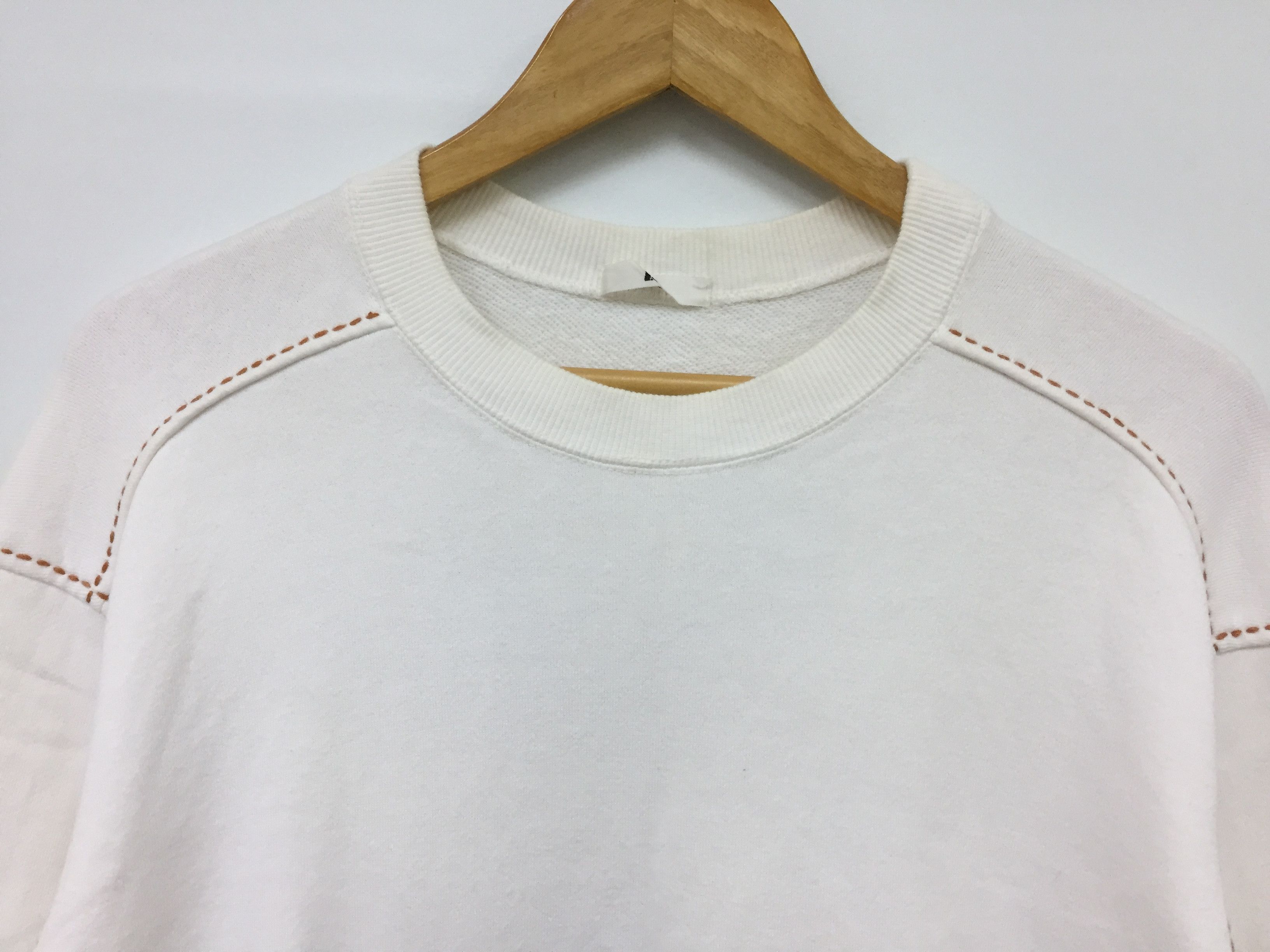 Issey Miyake 🔥🔥checkerboard embroidered logo hand stitching sweatshirt Size US S / EU 44-46 / 1 - 9 Thumbnail