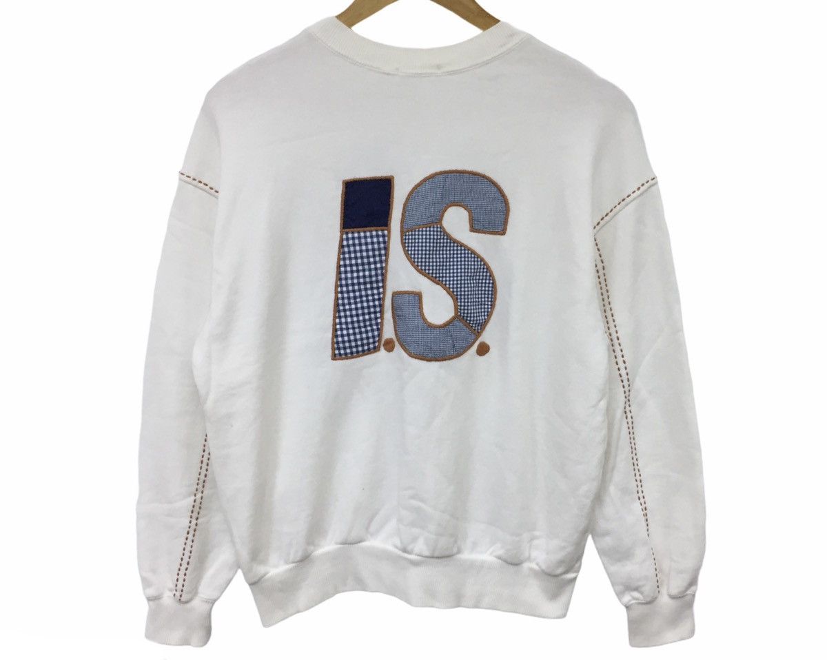 Issey Miyake 🔥🔥checkerboard embroidered logo hand stitching sweatshirt Size US S / EU 44-46 / 1 - 2 Thumbnail