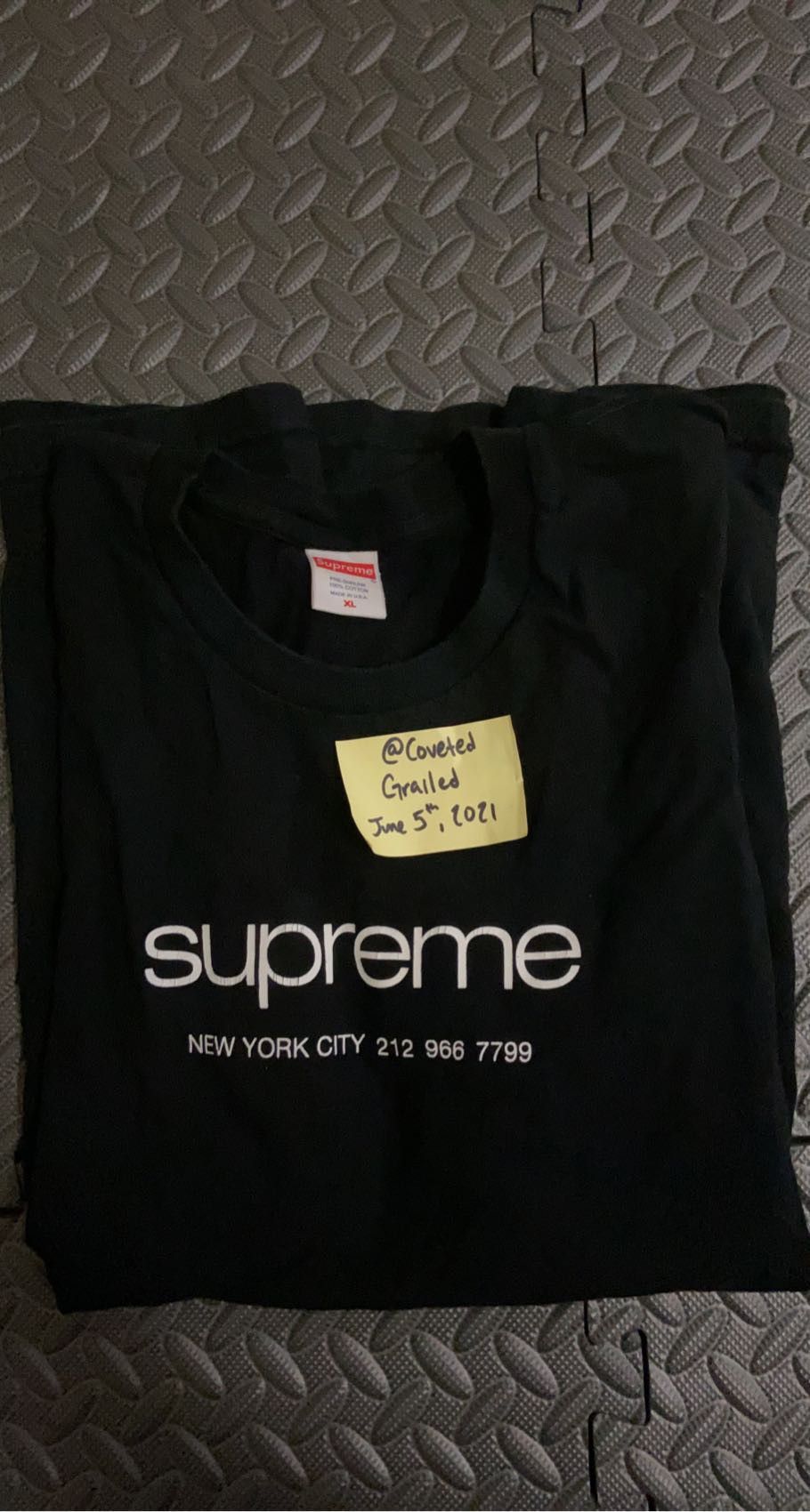 Supreme Supreme Shop Tee Black XL *RARE STEAL* Size US XL / EU 56 / 4 - 2 Thumbnail