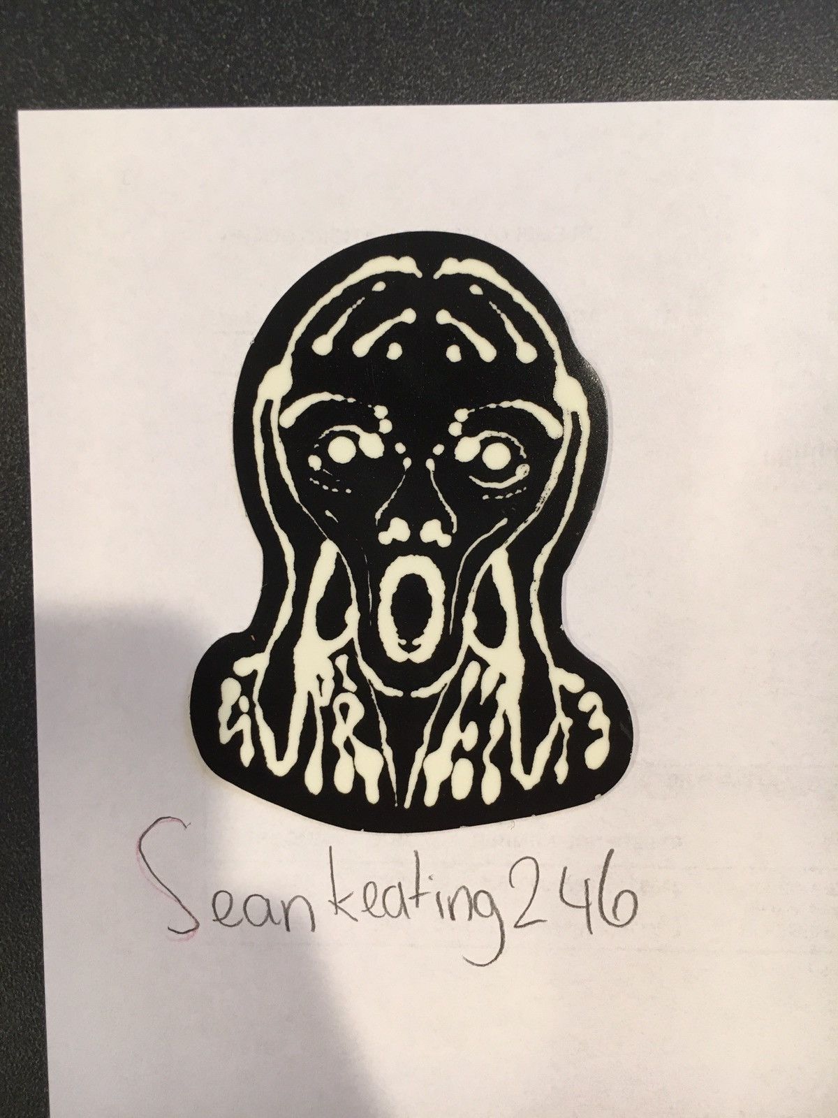 Supreme Supreme Scream Sticker | Grailed