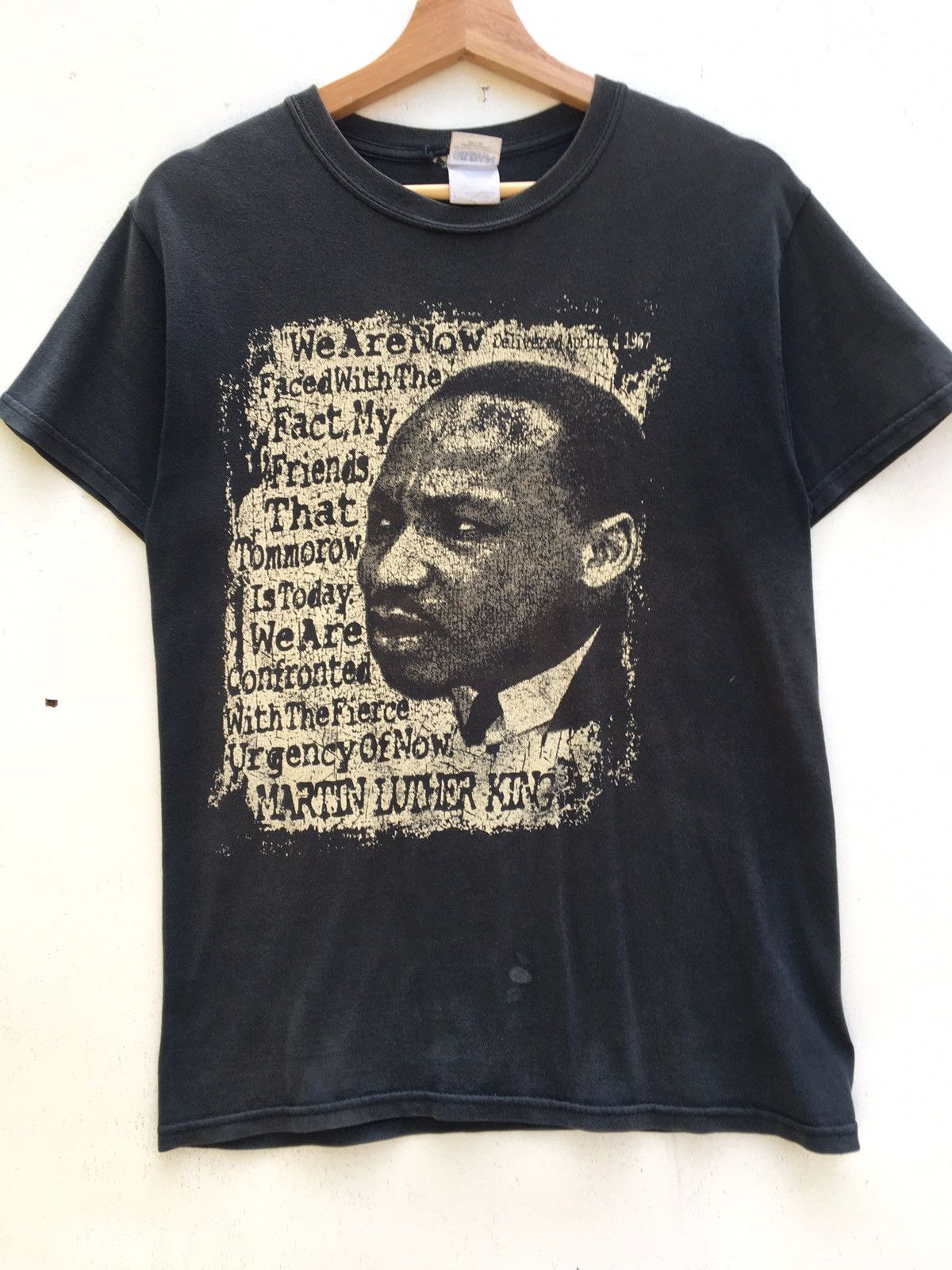 Rap Tees Vintage 90s Martin Luther King Rap Tshirt Size US S / EU 44-46 / 1 - 4 Thumbnail