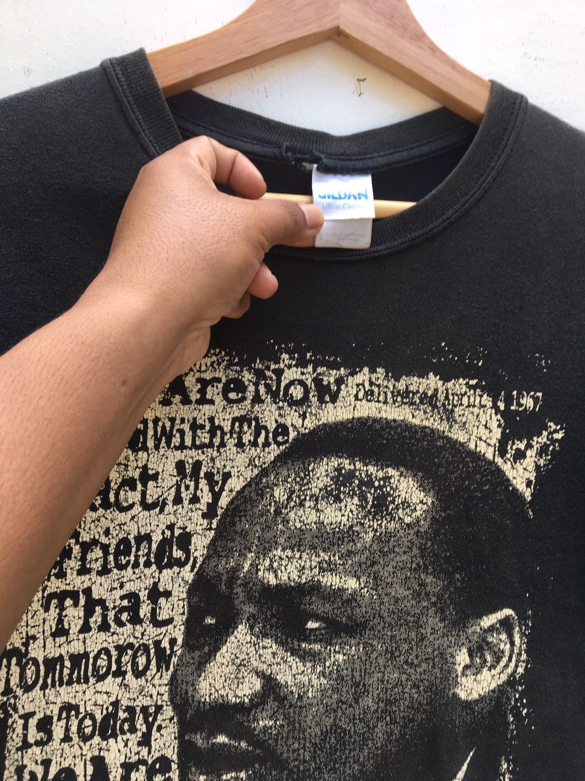 Rap Tees Vintage 90s Martin Luther King Rap Tshirt Size US S / EU 44-46 / 1 - 7 Thumbnail