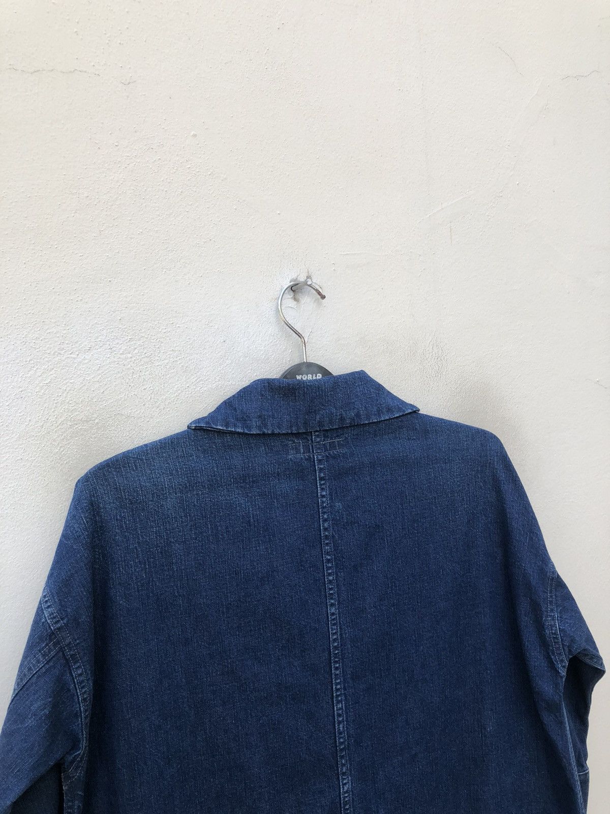 OMNIGOD OMNIGOD Japan 3 Quarter Sleeve Oversize Denim Jacket Size US M / EU 48-50 / 2 - 11 Thumbnail