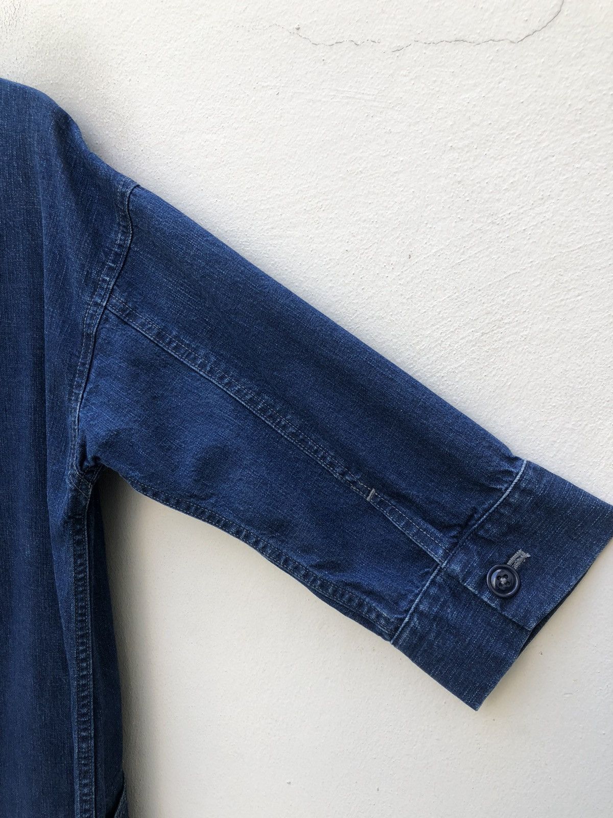 OMNIGOD OMNIGOD Japan 3 Quarter Sleeve Oversize Denim Jacket Size US M / EU 48-50 / 2 - 12 Thumbnail