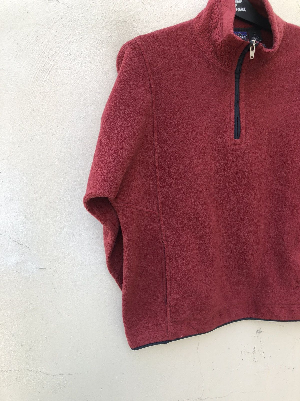Patagonia × Vintage Vintage 90s Patagonia Pull Over Fleece Sweater Size US M / EU 48-50 / 2 - 3 Thumbnail