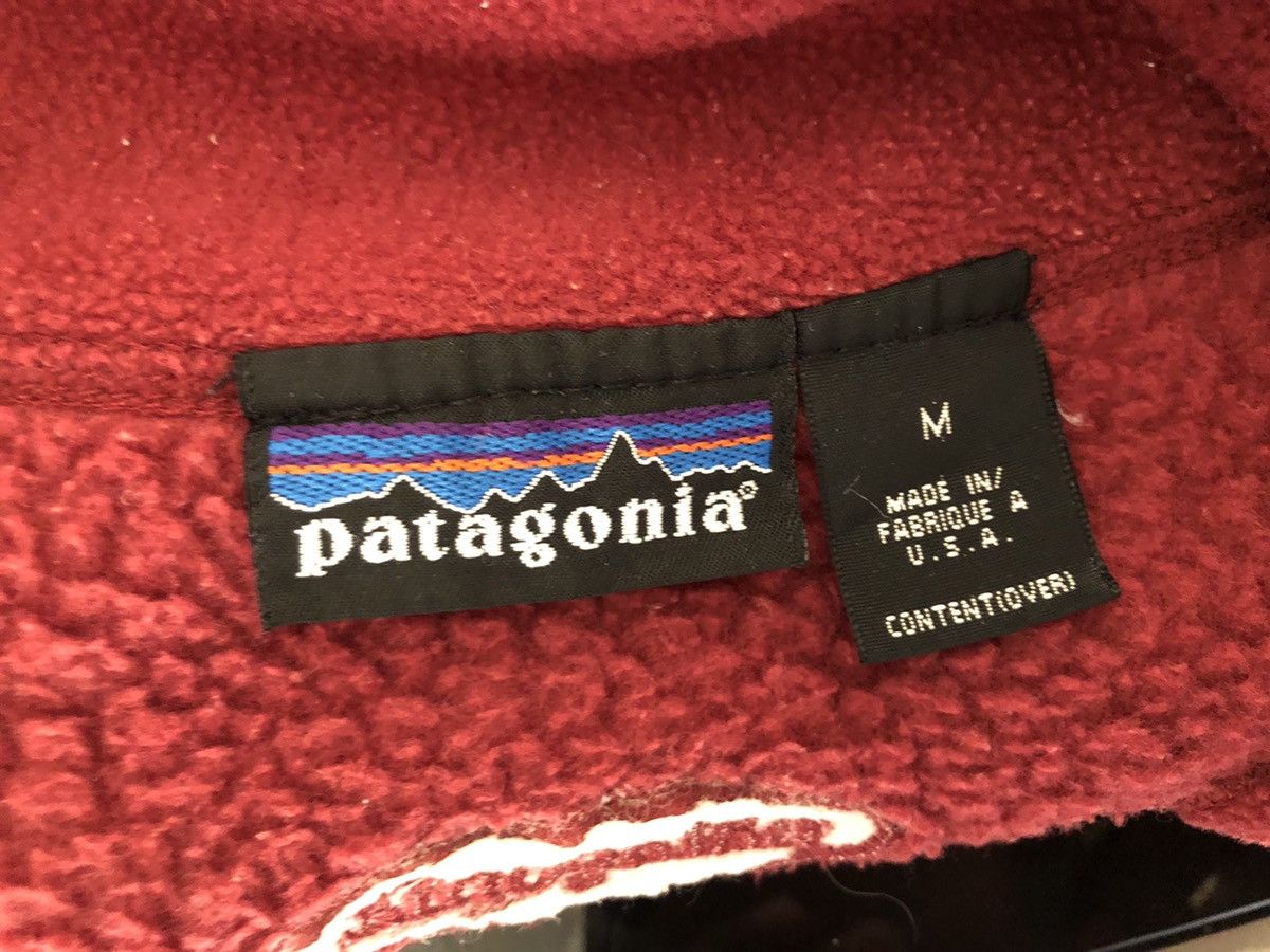 Patagonia × Vintage Vintage 90s Patagonia Pull Over Fleece Sweater Size US M / EU 48-50 / 2 - 15 Thumbnail