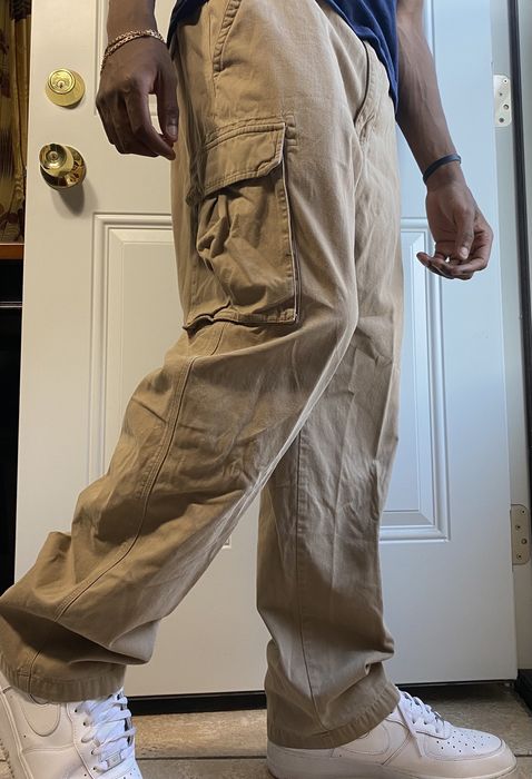 Red Vintage Cargo Pants