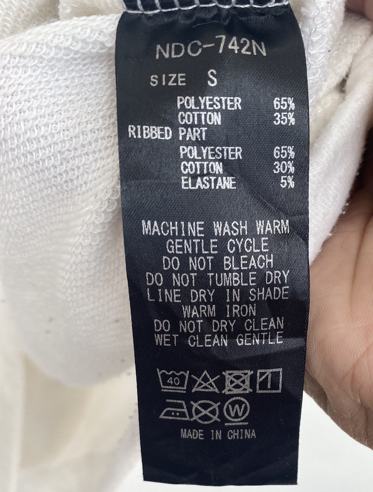 Japanese Brand Number (N)ine Armed Printed Crewneck Size US S / EU 44-46 / 1 - 6 Thumbnail