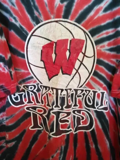 Rap Tees 🔥 00s GRATEFUL RED TIE DYE TEE Size US XL / EU 56 / 4 - 4 Thumbnail