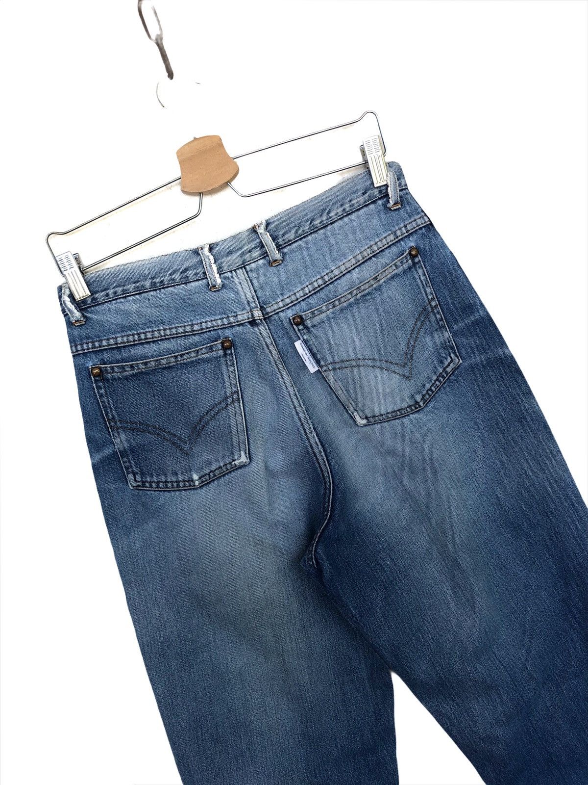 Comme des Garcons 80s Comme des Garçons Homme 🎈Gabardine Baggy Denim Size US 28 / EU 44 - 6 Thumbnail
