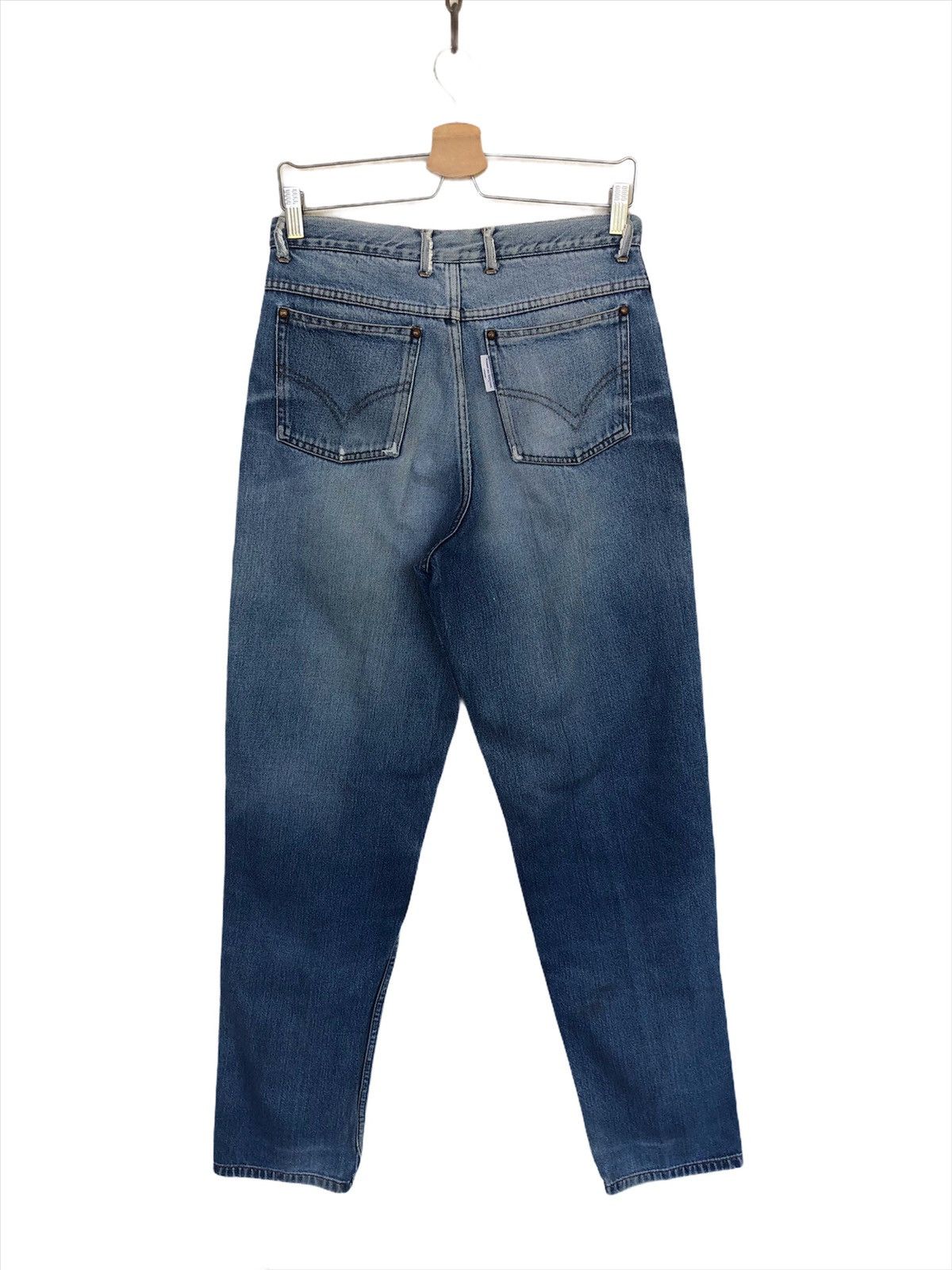 Comme des Garcons 80s Comme des Garçons Homme 🎈Gabardine Baggy Denim Size US 28 / EU 44 - 5 Thumbnail