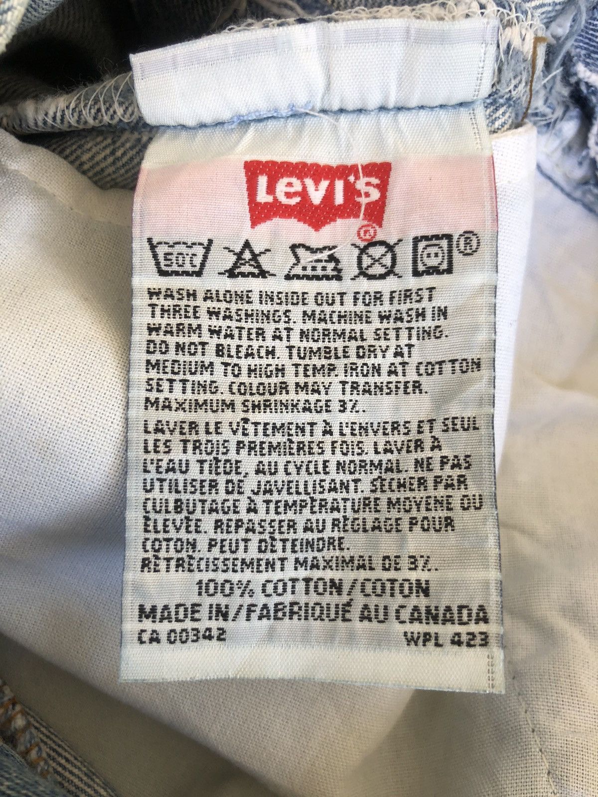 Levi's Made & Crafted Vintage Levi's 501 Anarchy Painter Distressed Denim Jeans Size US 32 / EU 48 - 10 Thumbnail