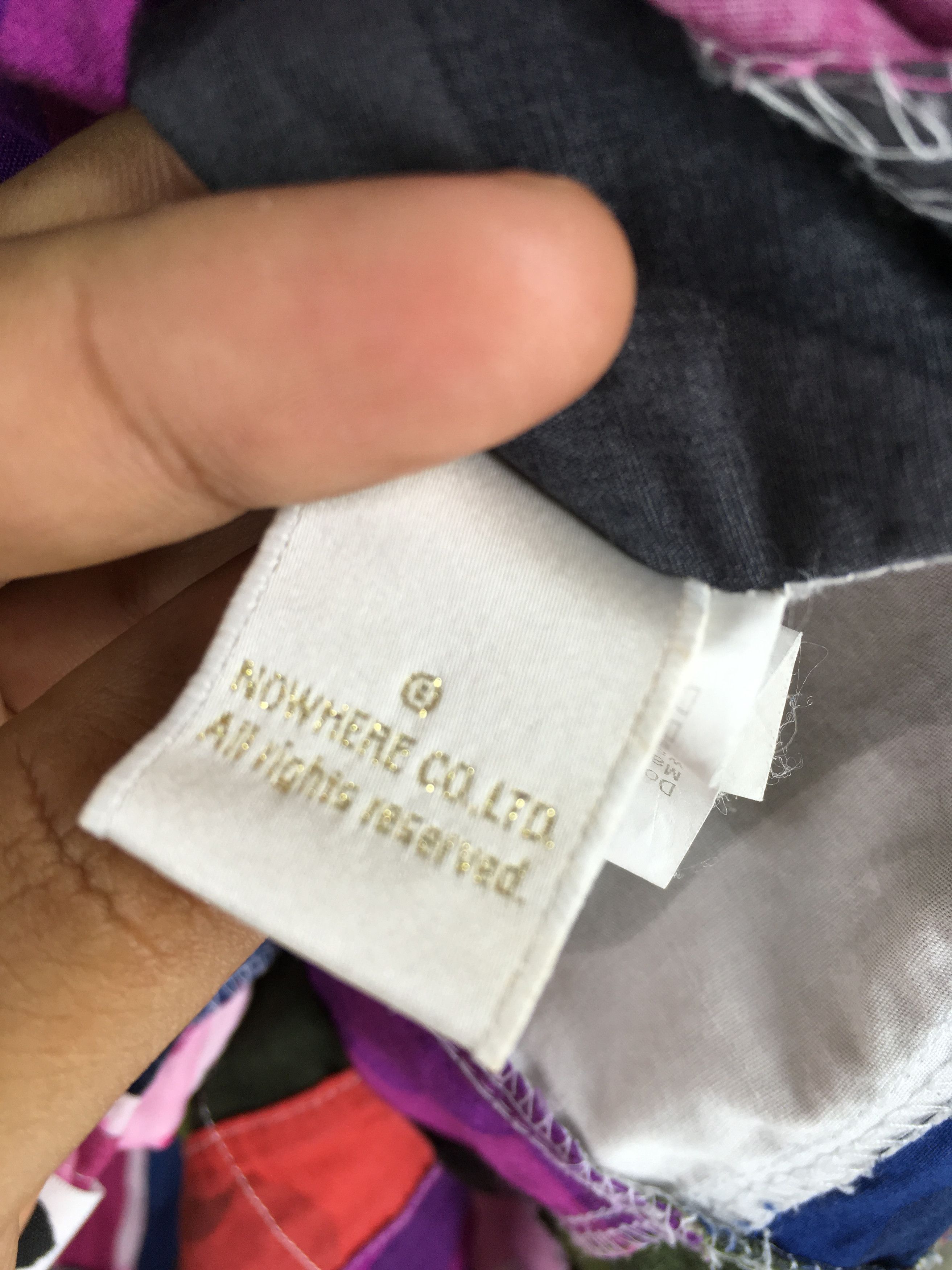 Bape A Bathing Ape Patchwork Colourful BAPE Oxfords Shirt Small Size US S / EU 44-46 / 1 - 5 Thumbnail