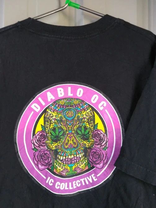 Band Tees 🔥 DIABLO OG IC COLLECTIVE STASH WEED Size US L / EU 52-54 / 3 - 3 Thumbnail