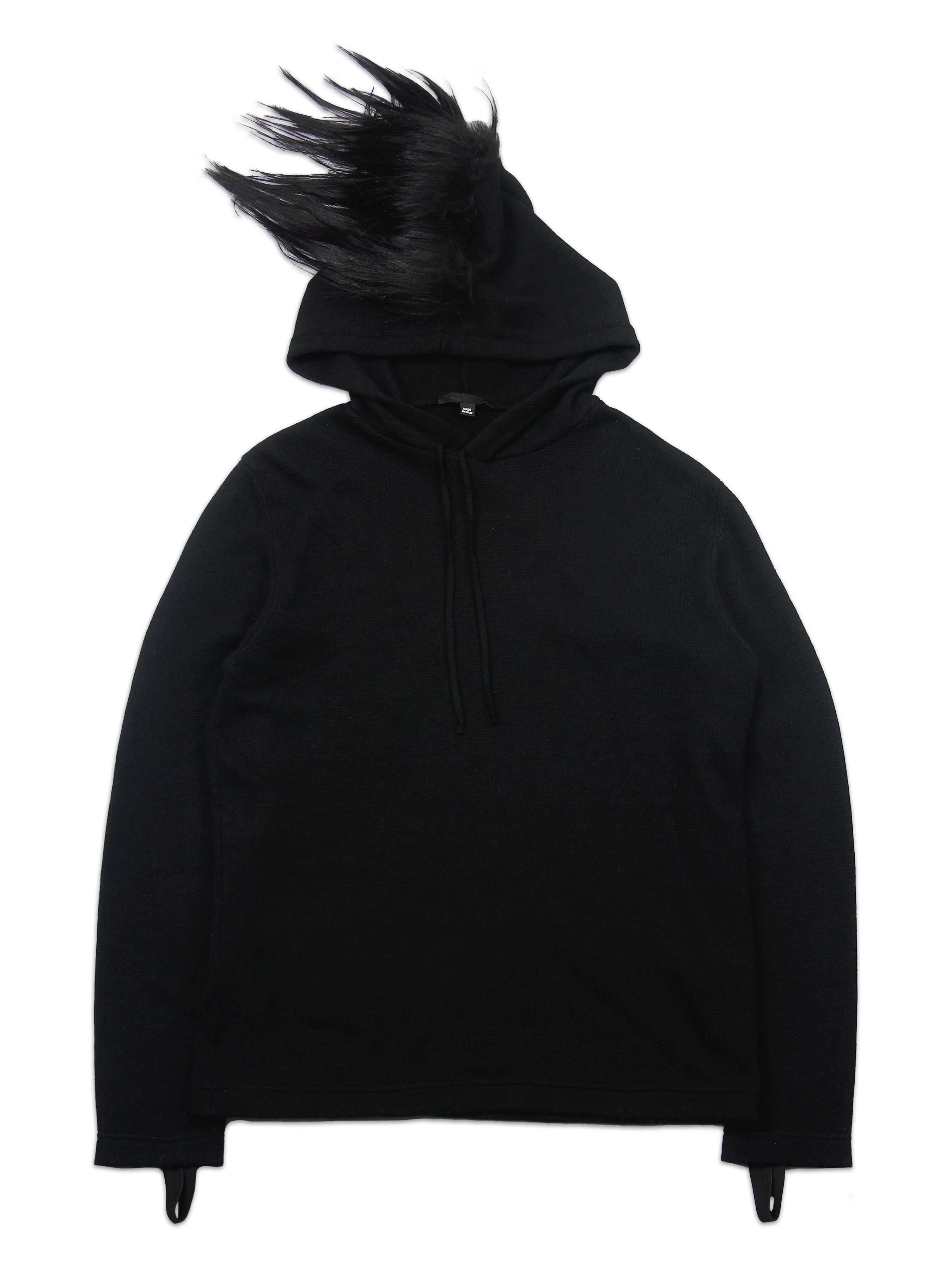 Helmut Lang AW2003 Mohawk Hoodie | Grailed