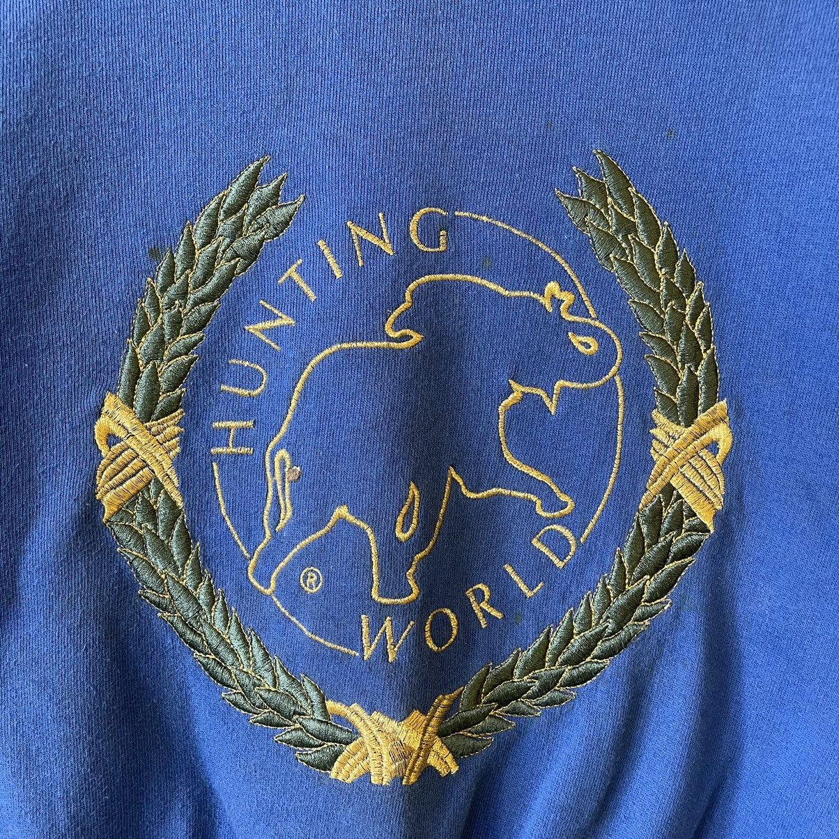 Vintage Vintage Hunting World New York Crewneck Sweatshirt Size S Size US S / EU 44-46 / 1 - 5 Thumbnail