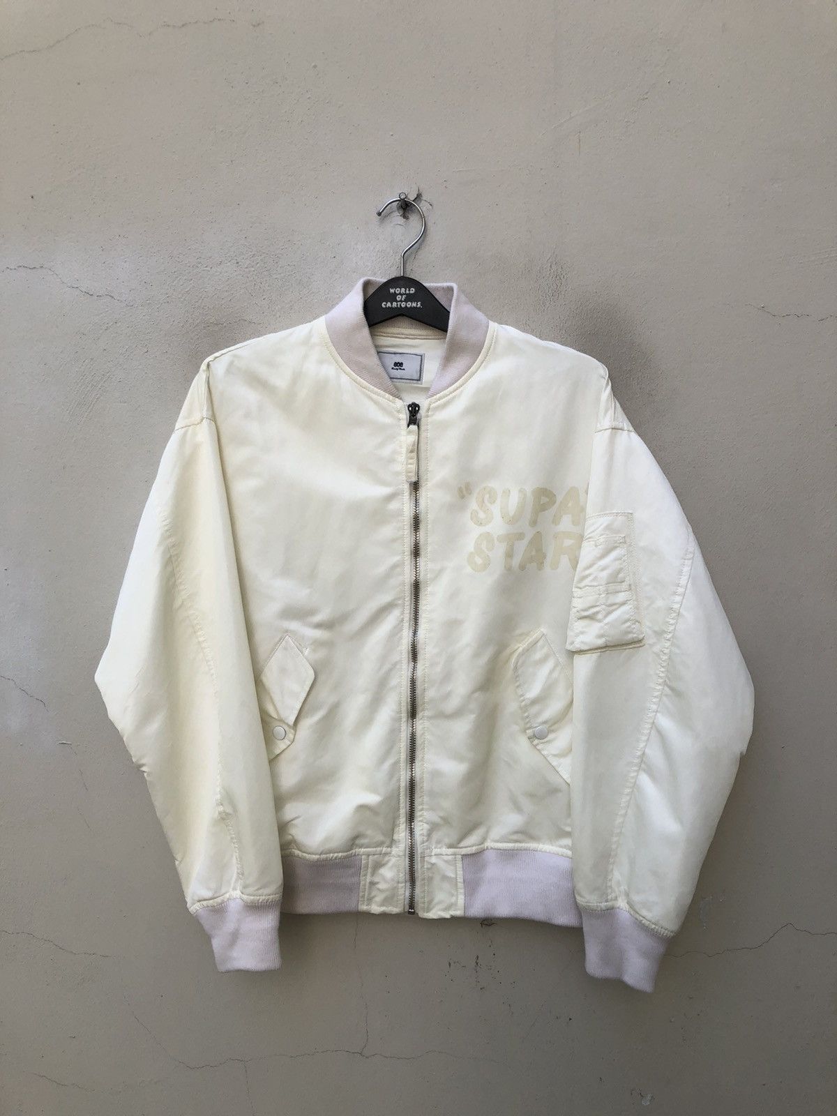 SOE Japan “SUPA “ STAR “ SAMPLE “ MA-1 BOMBER JACKET