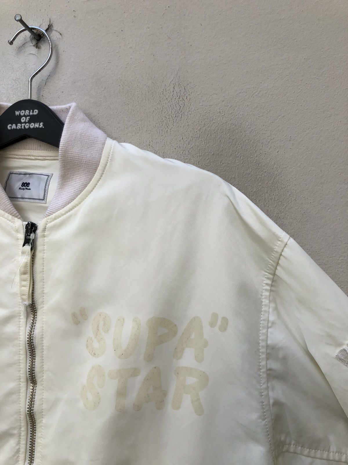 SOE Japan “SUPA “ STAR “ SAMPLE “ MA-1 BOMBER JACKET