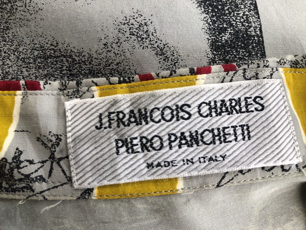 Vintage Vintage J. Francois Charles Piero Abstract Art Rayon Shirt Size US M / EU 48-50 / 2 - 23 Thumbnail