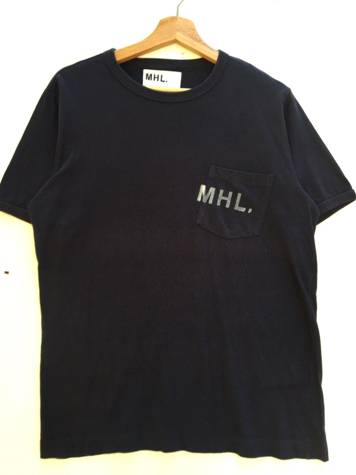Margaret Howell Vintage Margaret Howell Big Logo Pocket Tee Size US M / EU 48-50 / 2 - 12 Thumbnail