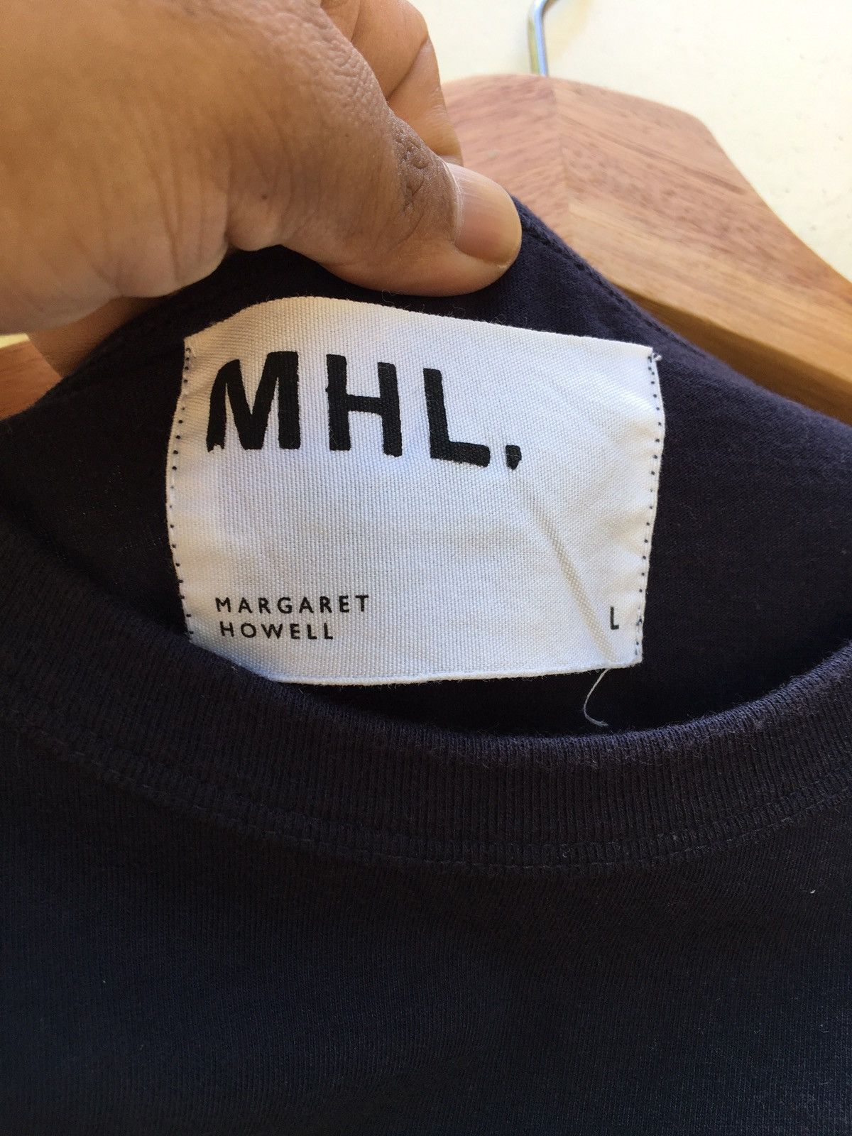 Margaret Howell Vintage Margaret Howell Big Logo Pocket Tee Size US M / EU 48-50 / 2 - 7 Thumbnail
